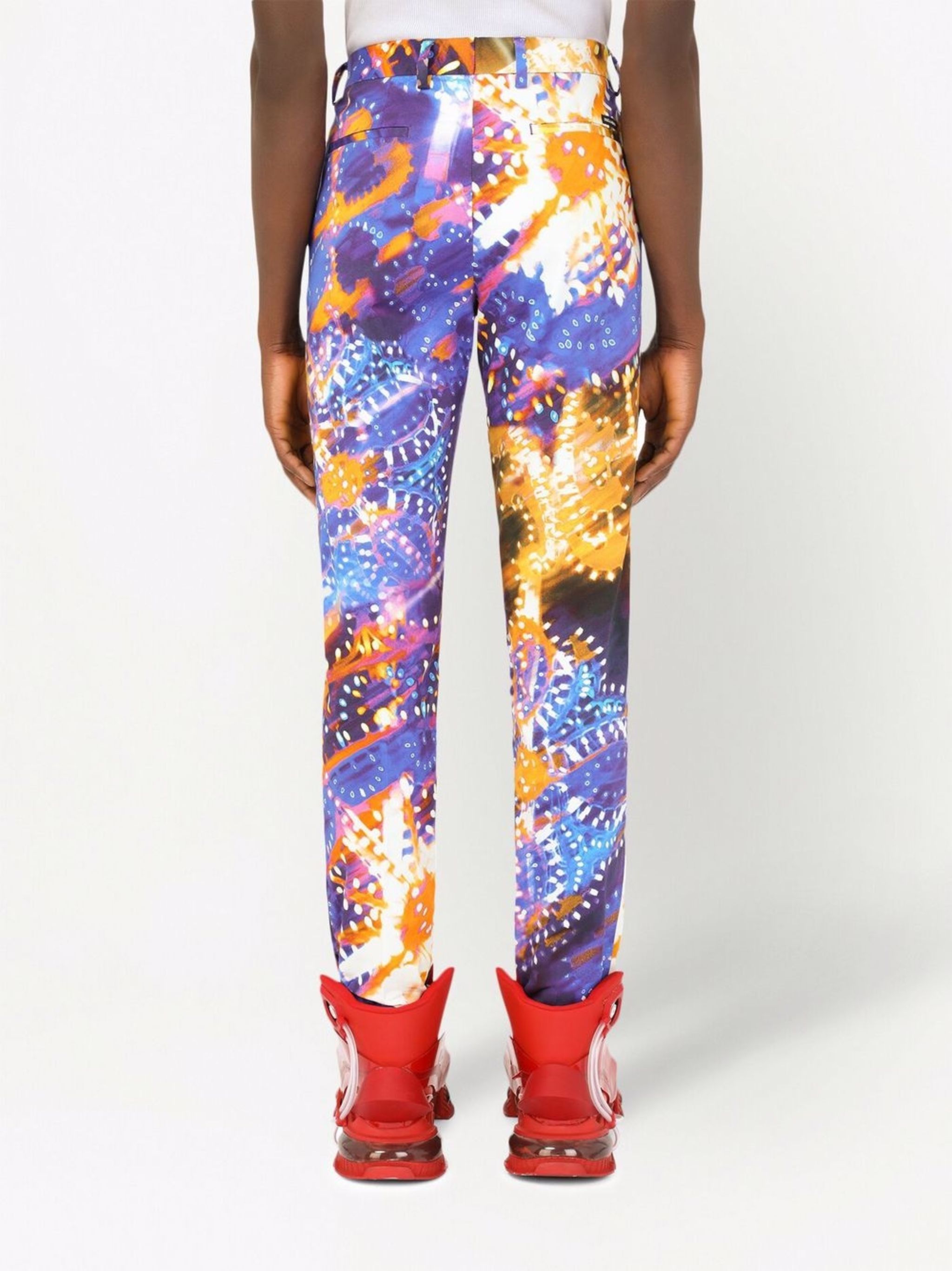 Dolce & Gabbana o1y0125 Casual Pant in Multicolor Size US 28 / EU 44 - 3 Thumbnail