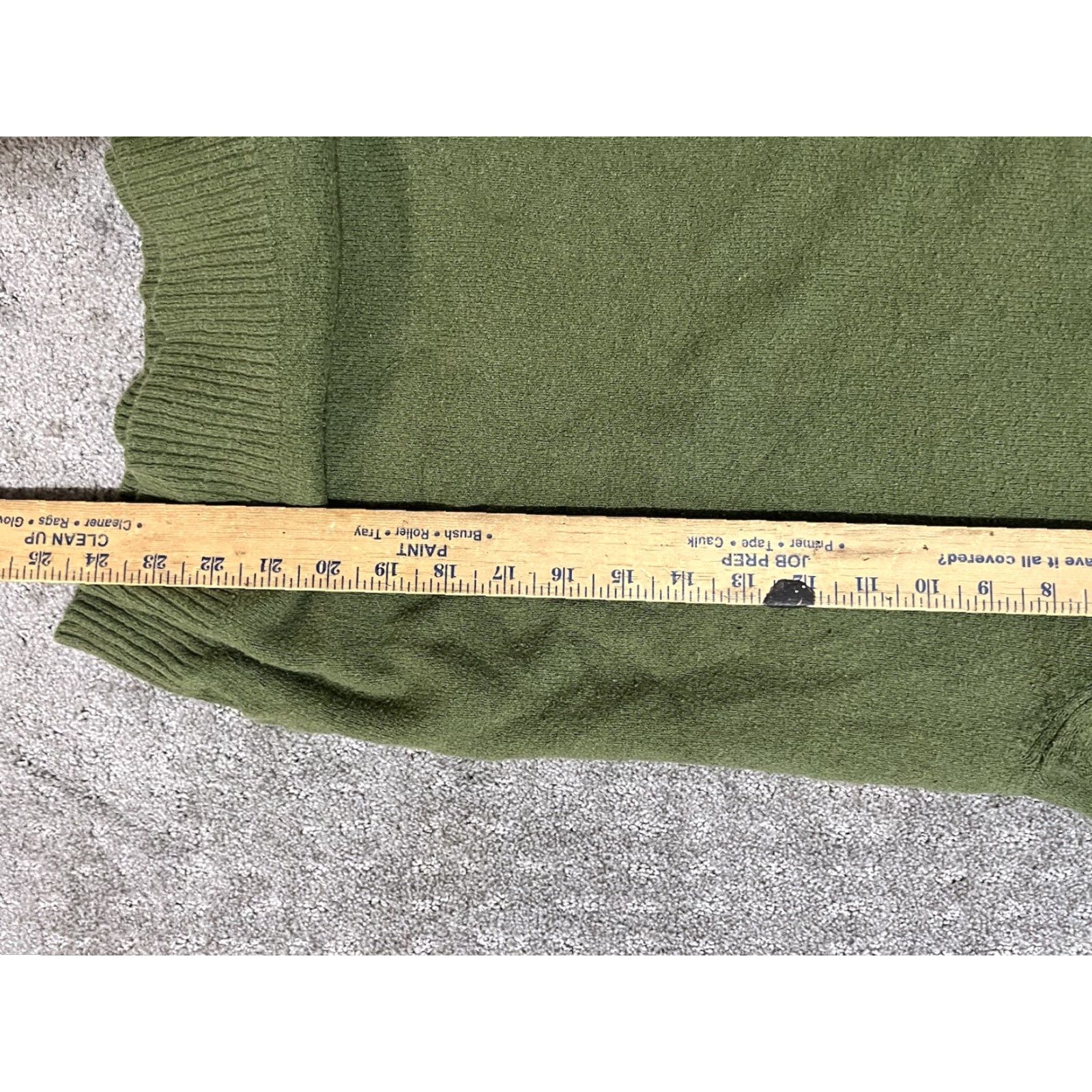 Gap VINTAGE Gap Green Sweater Turtleneck Women’s Small Cotton Button Pullover Fall Winter Size S / US 4 / IT 40 - 4 Thumbnail