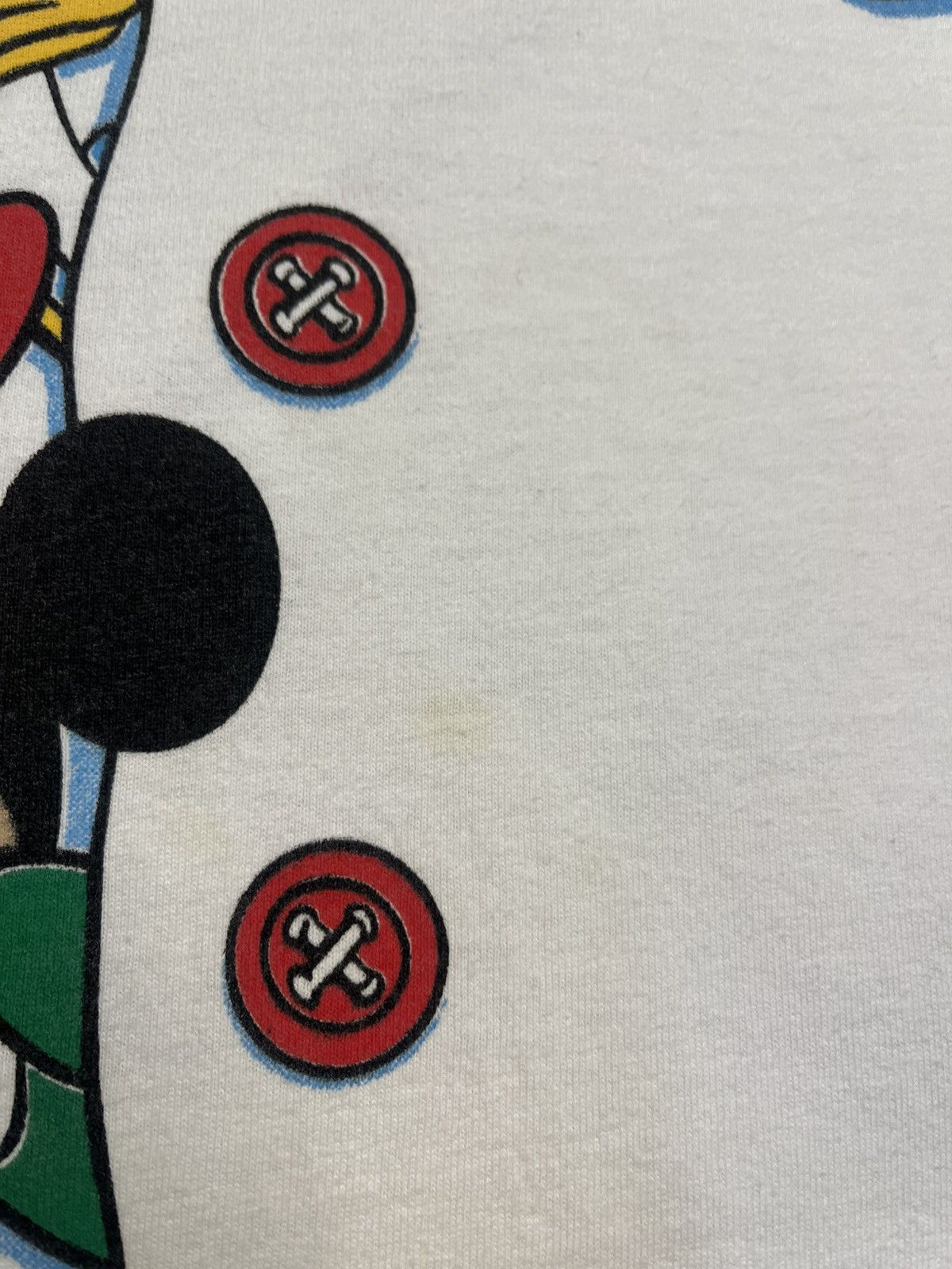 Hanes Vtg Hanes Disney Mickey Minnie Mouse Goofy Donald Duck Shirt Size US XL / EU 56 / 4 - 6 Thumbnail