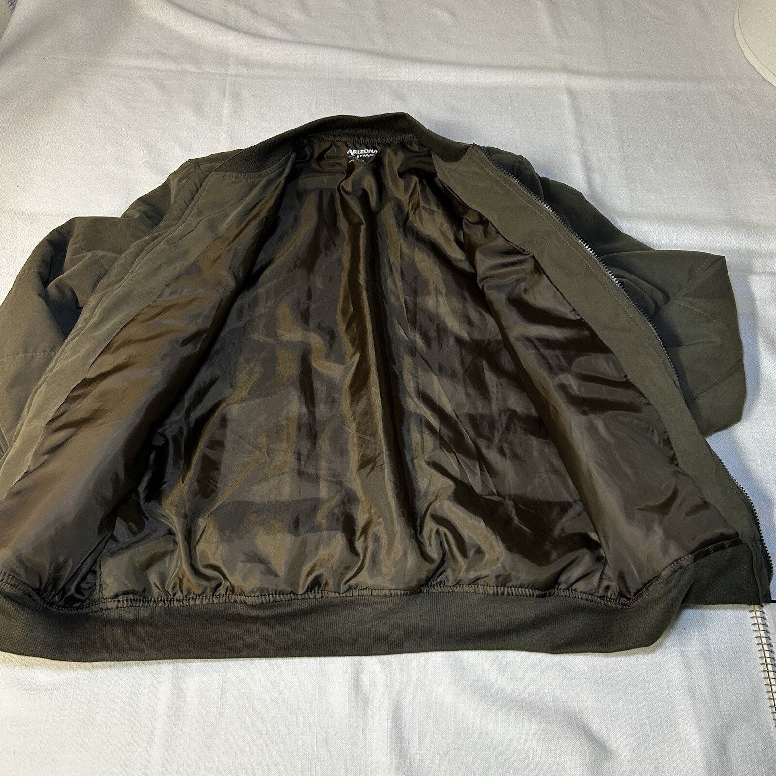 Arizona Jean Co. Jacket Arizona Jean Company Medium Army Green Quilted Lined Size US M / EU 48-50 / 2 - 5 Thumbnail