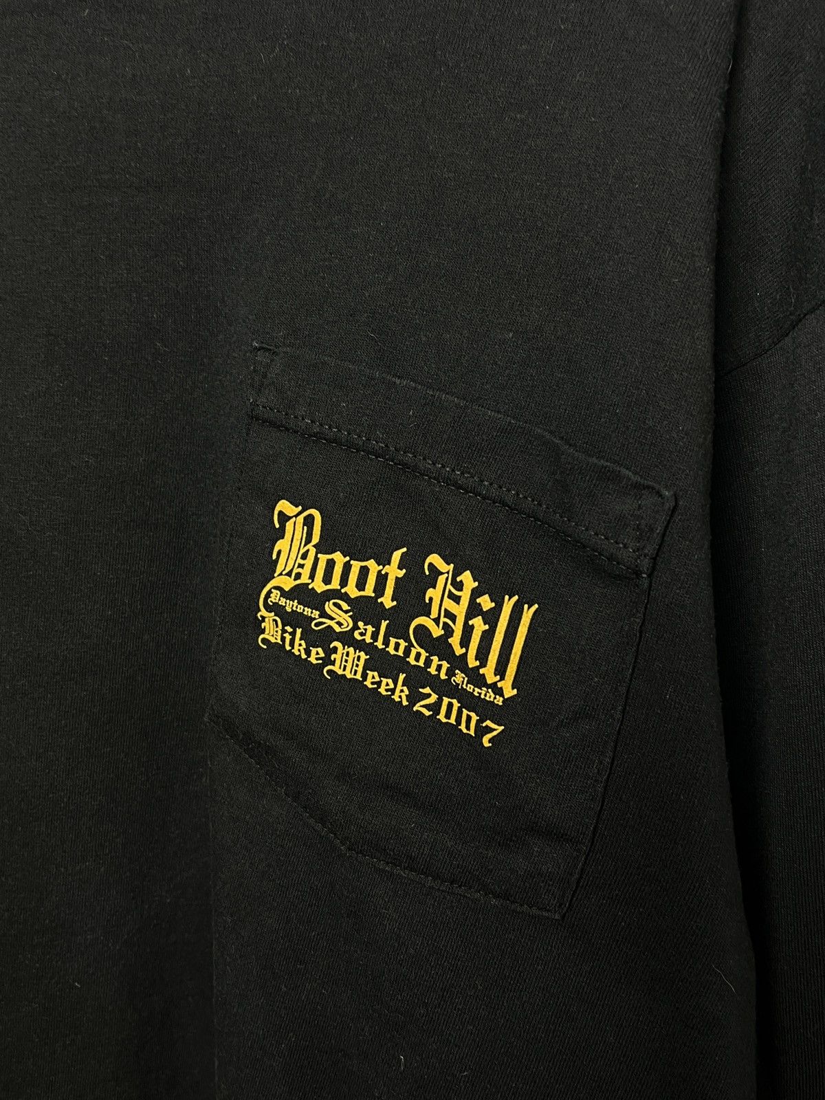 Harley Davidson y2k bike week boobs vintage long sleeve Size US L / EU 52-54 / 3 - 4 Thumbnail