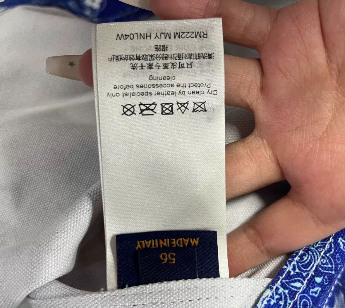 Louis Vuitton Louis Vuitton's latest blue color blocked full jacket Size US M / EU 48-50 / 2 - 6 Thumbnail