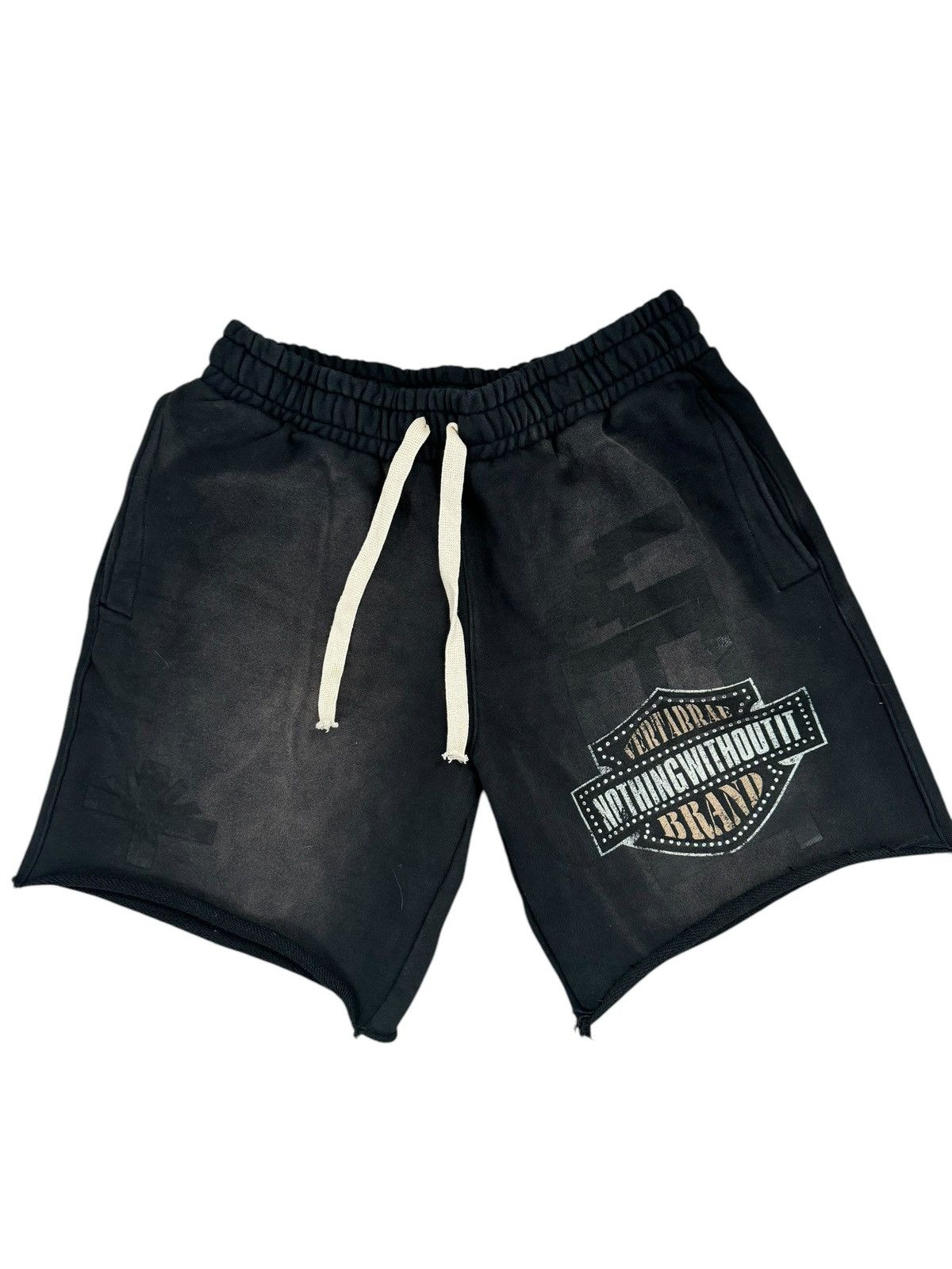 Vertabrae Vertebrae Nothing Without It Shorts Black Size US 36 / EU 52 - 1 Thumbnail