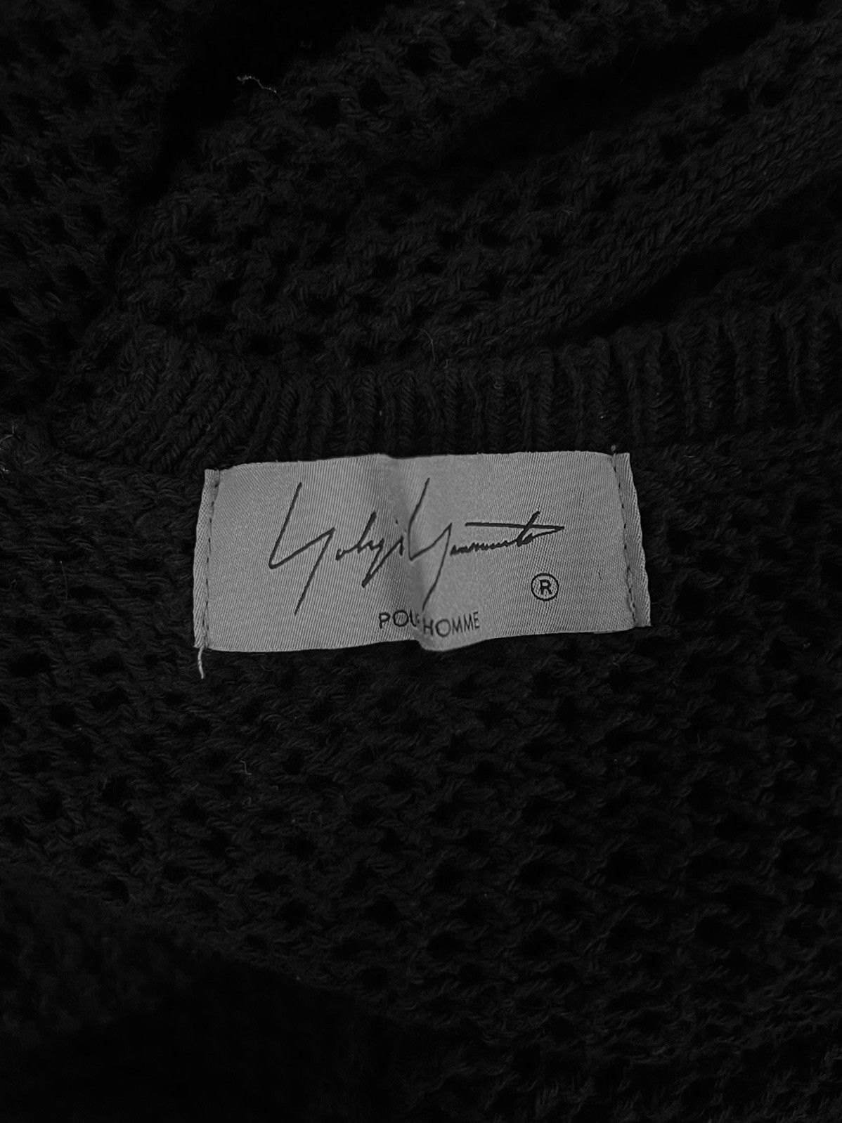 Yohji Yamamoto Yohji Yamamoto Pour Homme - PATTERN VEST Knitwear Size US L / EU 52-54 / 3 - 10 Thumbnail