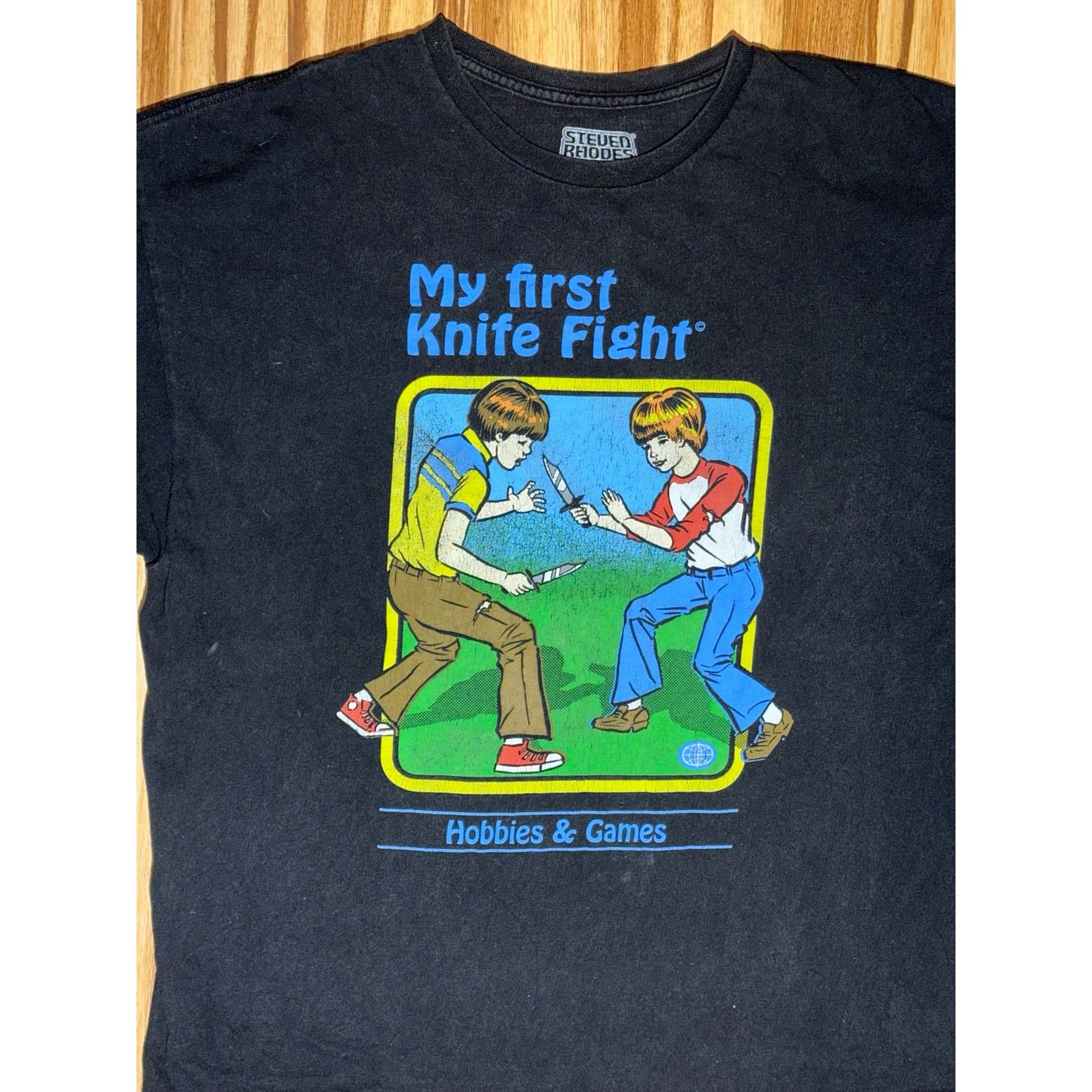 & Other Stories Vintage My First Knife Fight Steven Rhodes Size 2XL Size US XXL / EU 58 / 5 - 3 Thumbnail