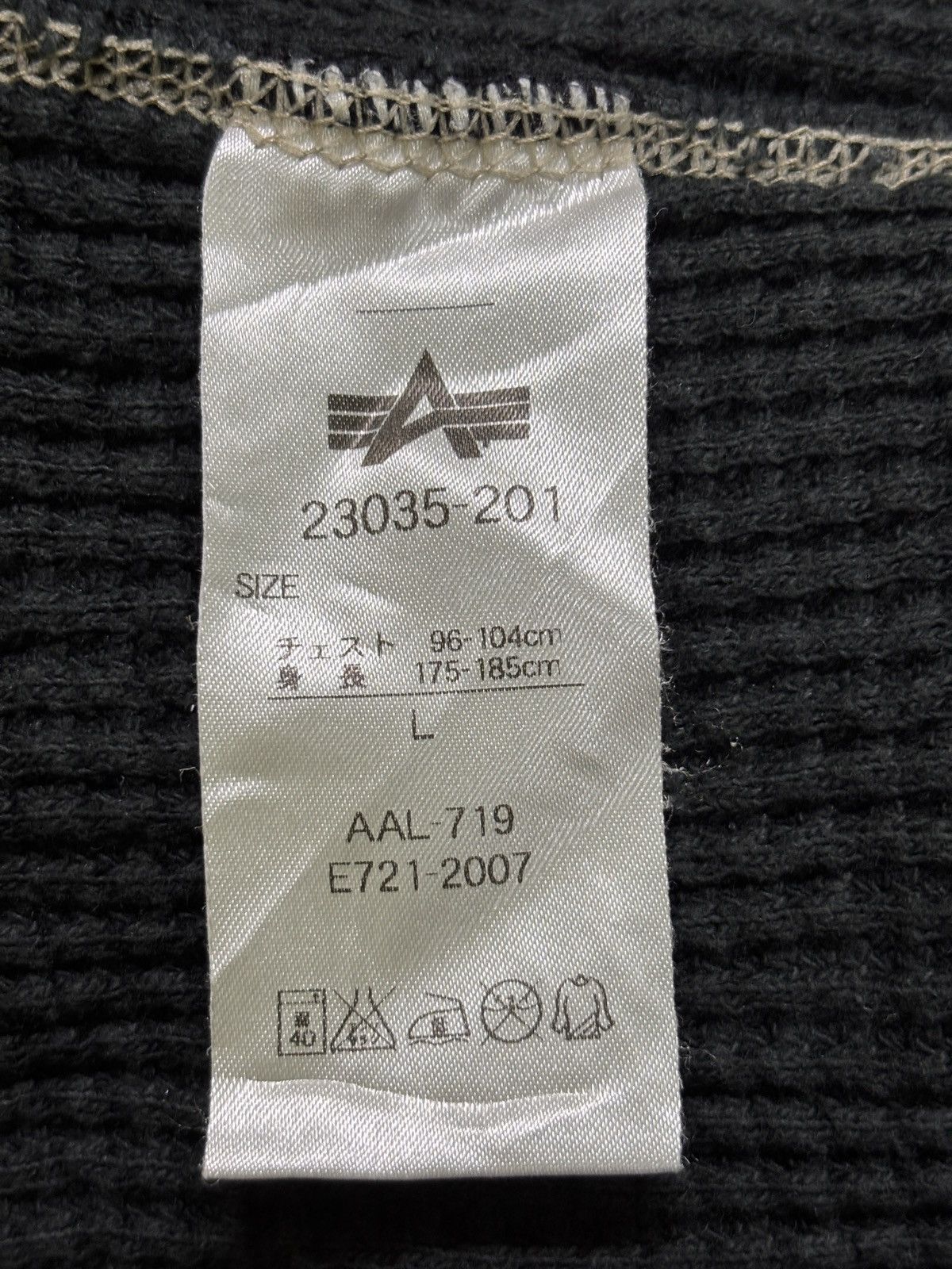 Alpha Industries Alpha Industries Long Sleeve Knitwear Size US L / EU 52-54 / 3 - 12 Thumbnail