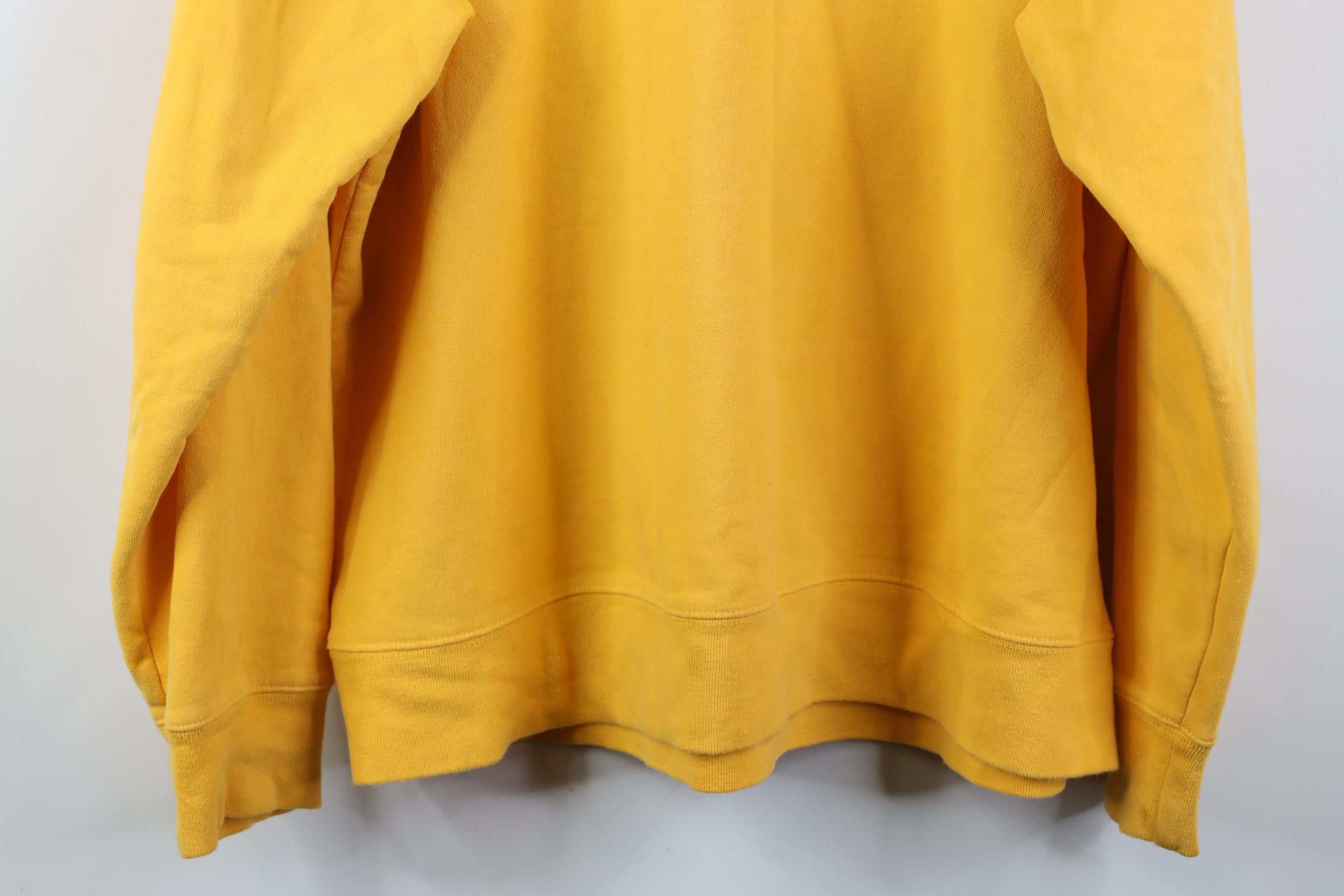 The North Face Vintage Y2K The North Face Big Logo Hoodie Sweatshirt Yellow Size US XL / EU 56 / 4 - 16 Thumbnail