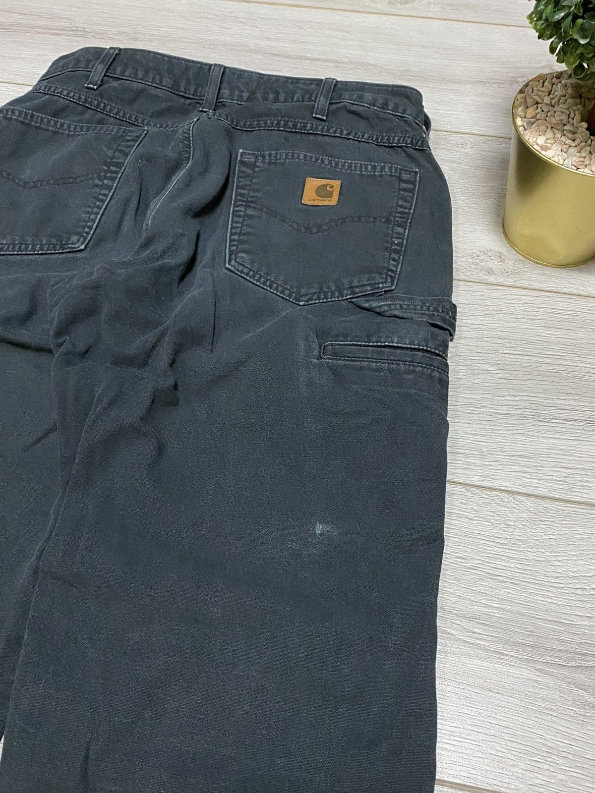 Carhartt Carhartt vintage canvas pants jeans work distressed cargo Size US 32 / EU 48 - 6 Thumbnail