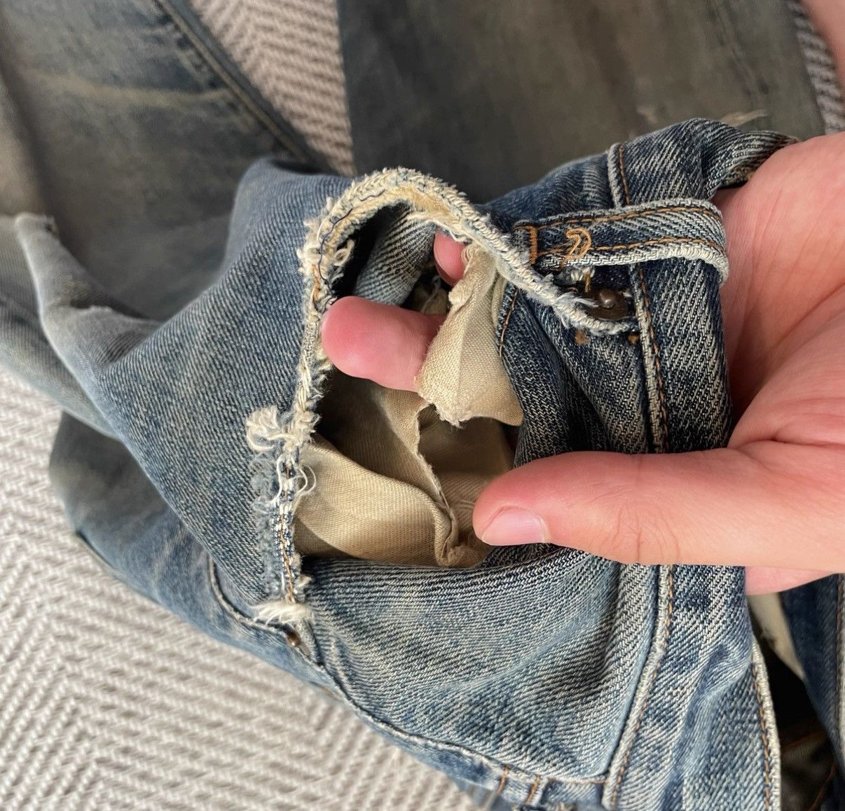 Levi's Levi's 502 XX BIG E Jeans K24 Size US 36 / EU 52 - 8 Thumbnail