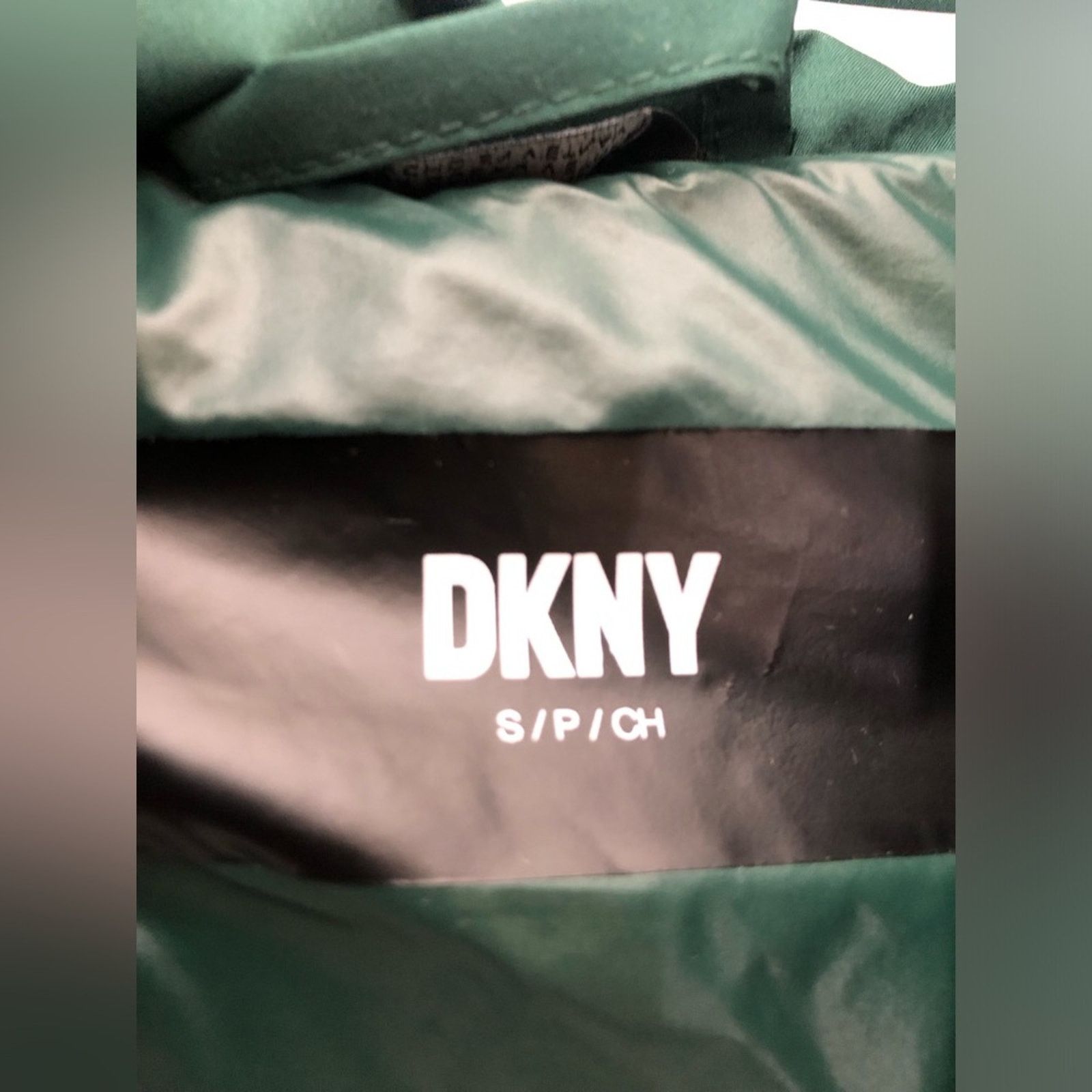 DKNY DKNY Women’s Green Puffer Long Jacket— Small— BEAUTIFUL!! Size S / US 4 / IT 40 - 9 Thumbnail