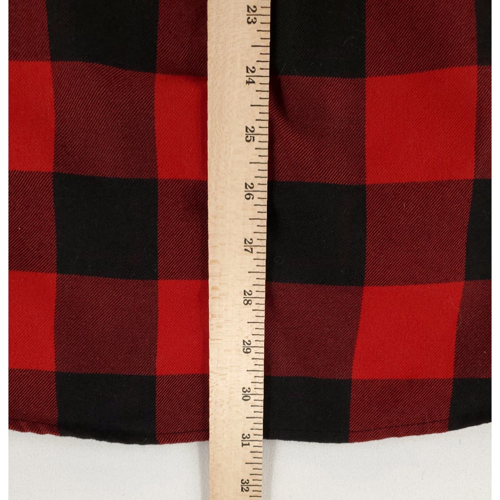 CO Dixxon Flannel Co Redrum Button Down Shirt Buffalo Check Long Sleeve Mens M Red Buffalo Check Flannel Shirt M Mens Size US M / EU 48-50 / 2 - 6 Thumbnail