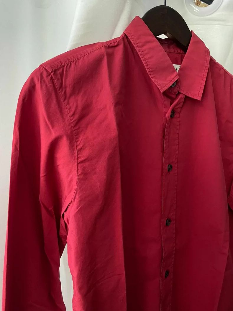 Maison Margiela Maison Margiela Medieval Red Long Sleeve Shirt Size US S / EU 44-46 / 1 - 3 Thumbnail