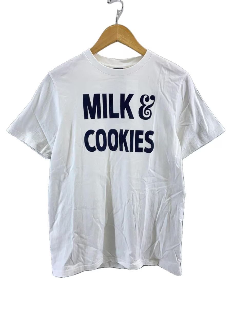 image of Number N Ine "milk & Cookies" Tee in White, Men's (Size Medium)