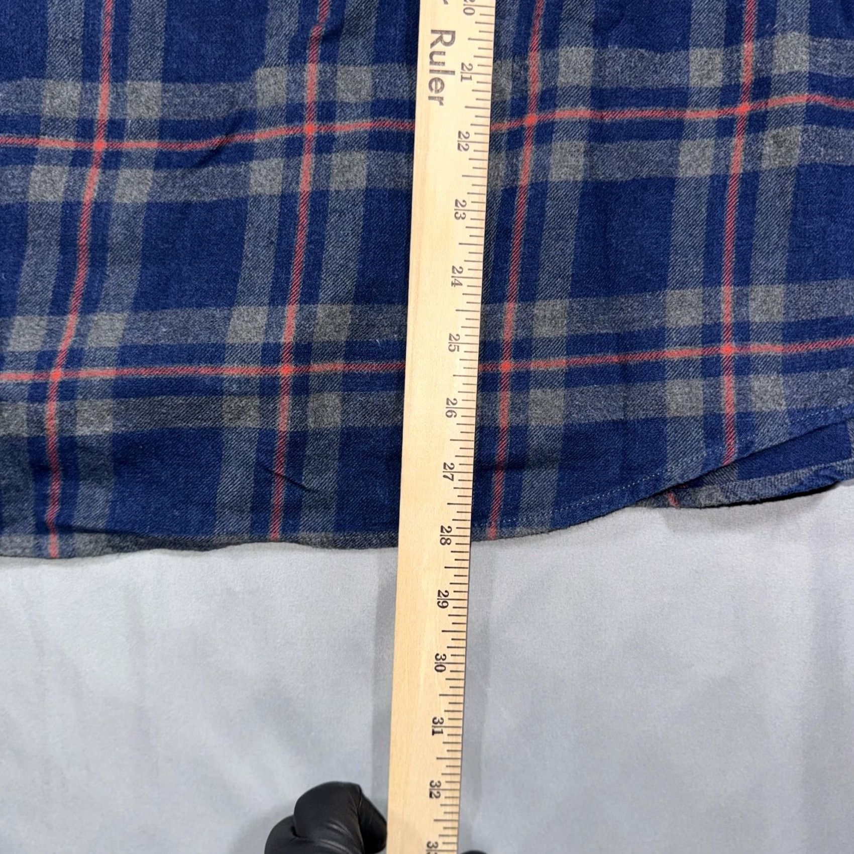 Marine Layer Marine Layer Shirt Mens L Blue Plaid Flannel Button Front Long Sleeve Casual Size US L / EU 52-54 / 3 - 8 Thumbnail