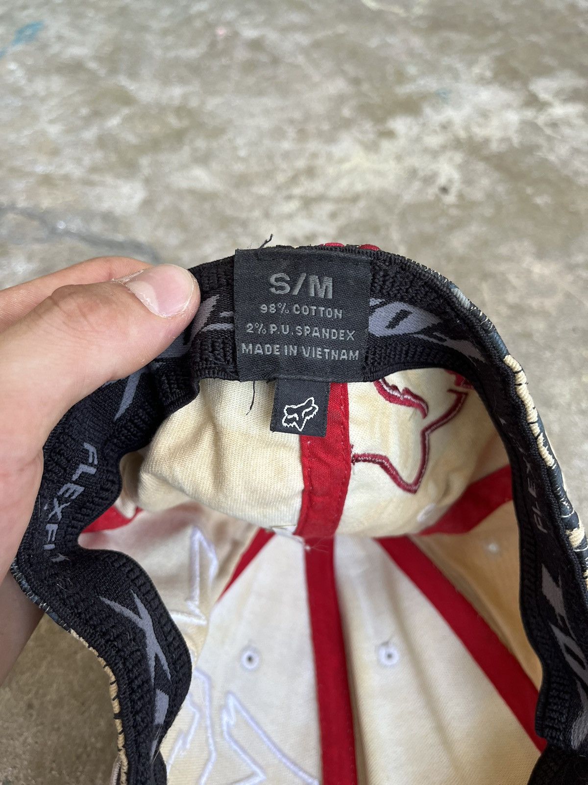 Affliction × Fox Racing × Southpole Crazy Y2K Grunge Embroidered Fox Fitted Cap Size ONE SIZE - 4 Thumbnail