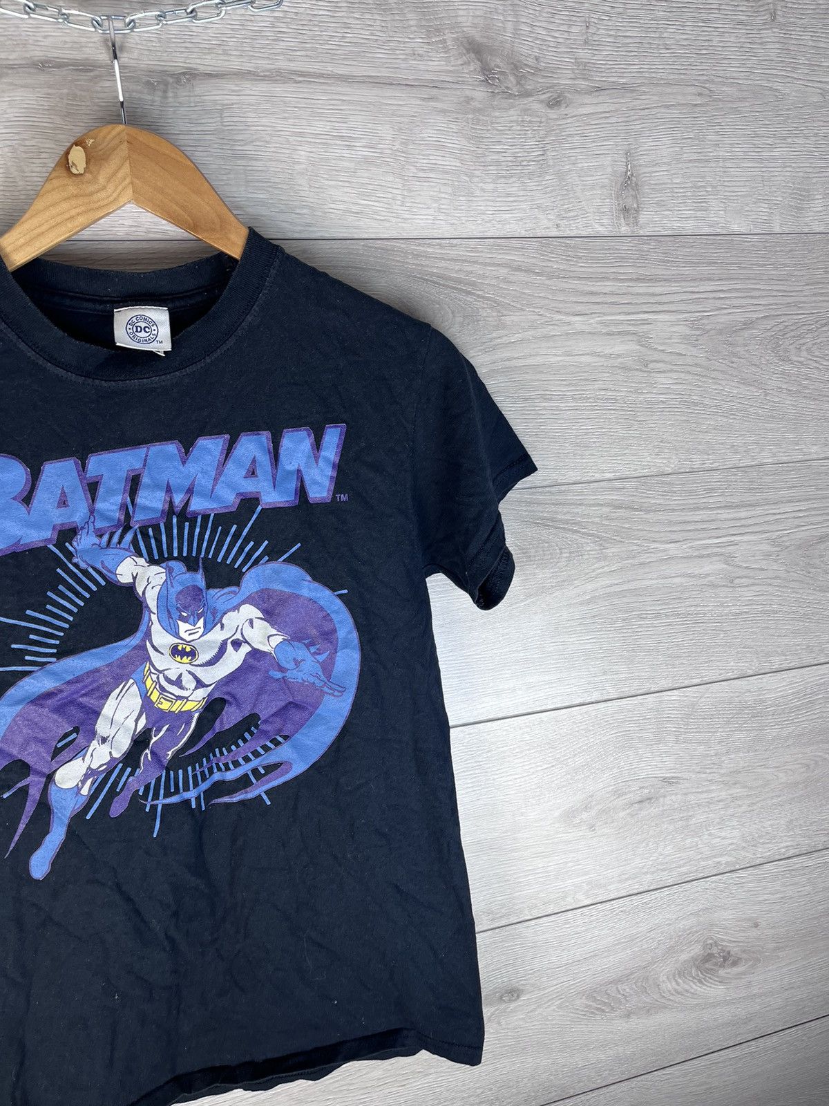 Gildan Vintage merch T-shirt Batman size S made in Usa Size US S / EU 44-46 / 1 - 3 Thumbnail