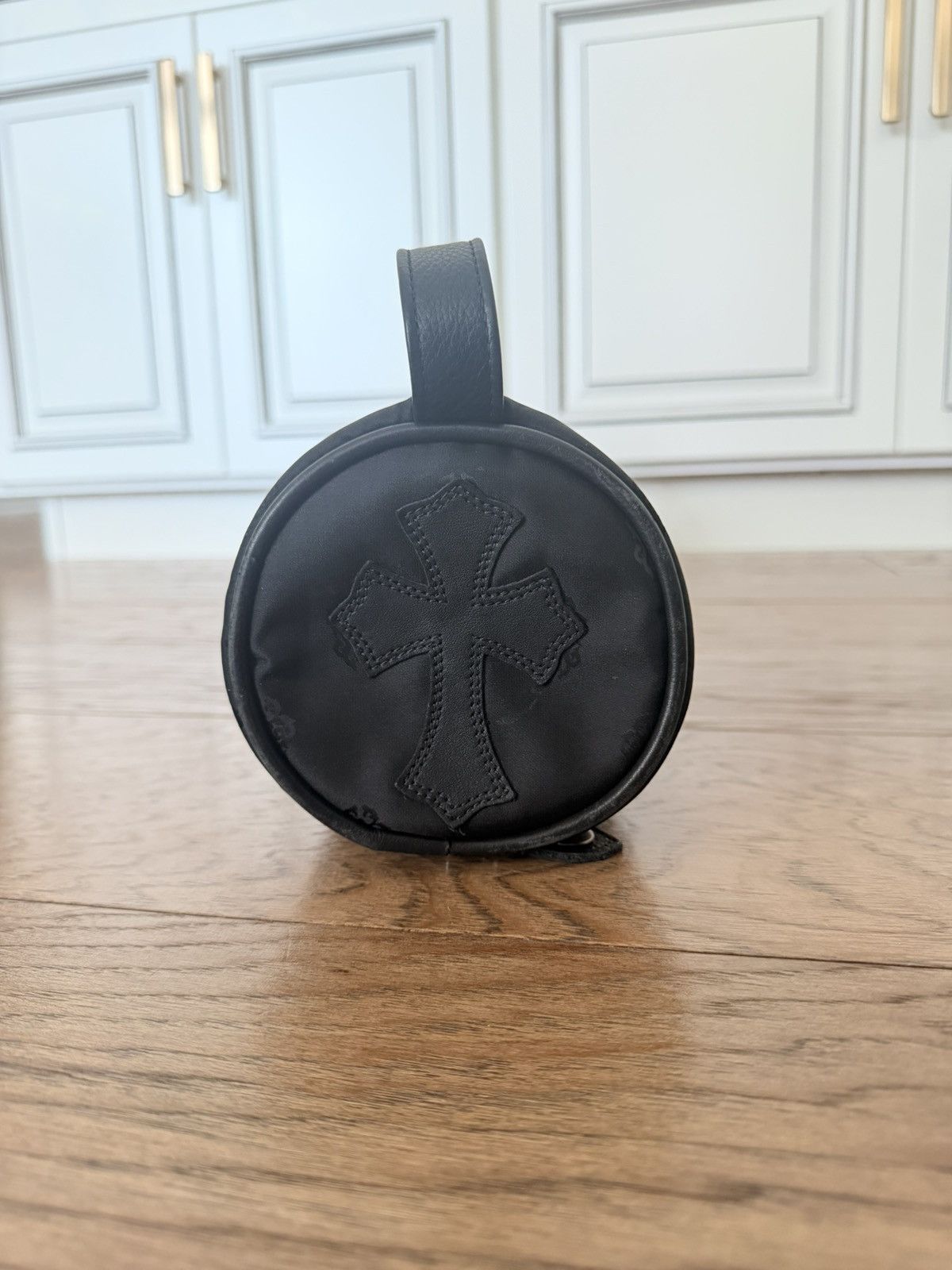 Chrome Hearts Chrome Hearts Vintage Leather Cross Patch Dagger Yoga Bag Size ONE SIZE - 6 Thumbnail