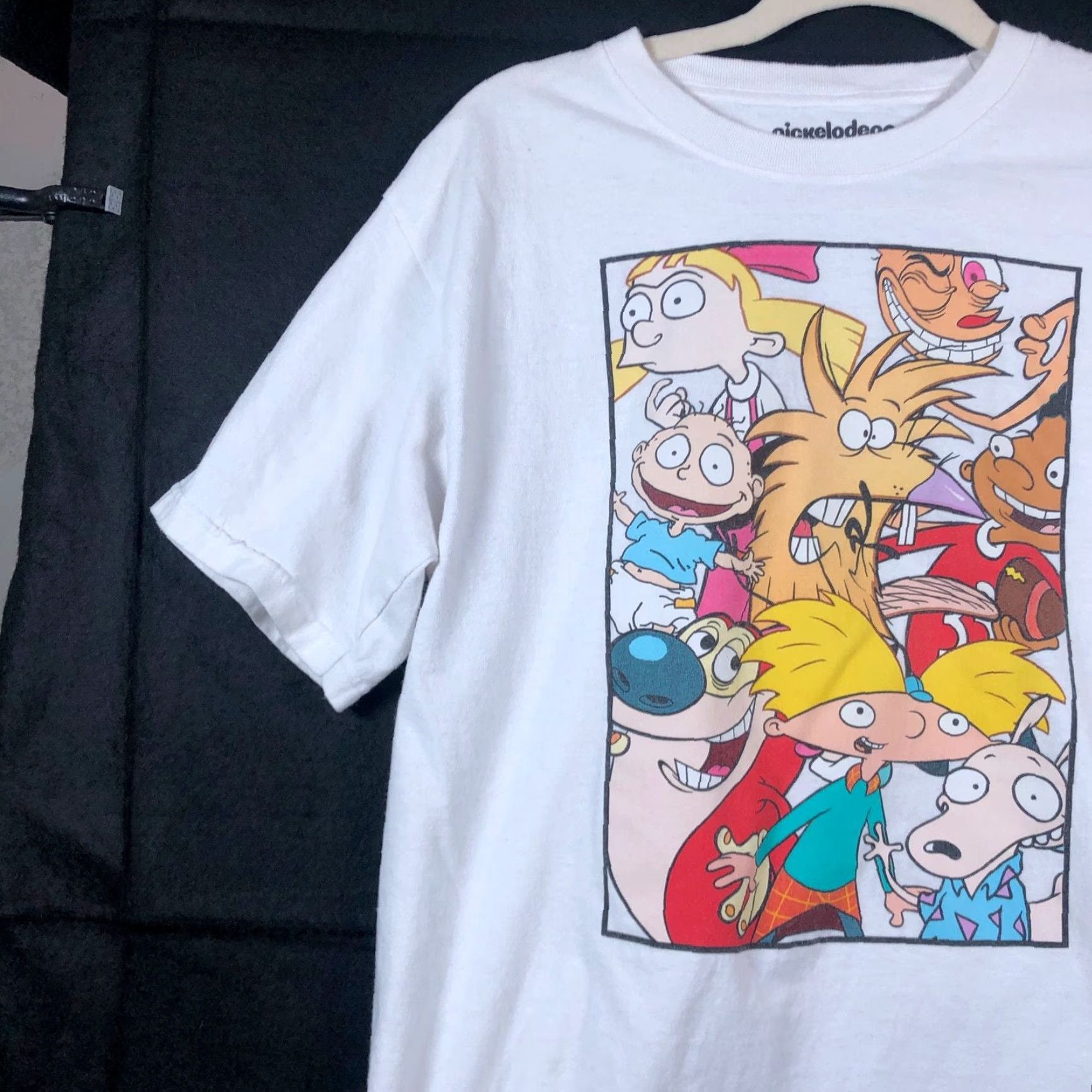 Nickelodeon Nickelodeon Toons Group Photo T-shirt Graphic Tee Short Sleeve Cotton Medium Size US M / EU 48-50 / 2 - 3 Thumbnail