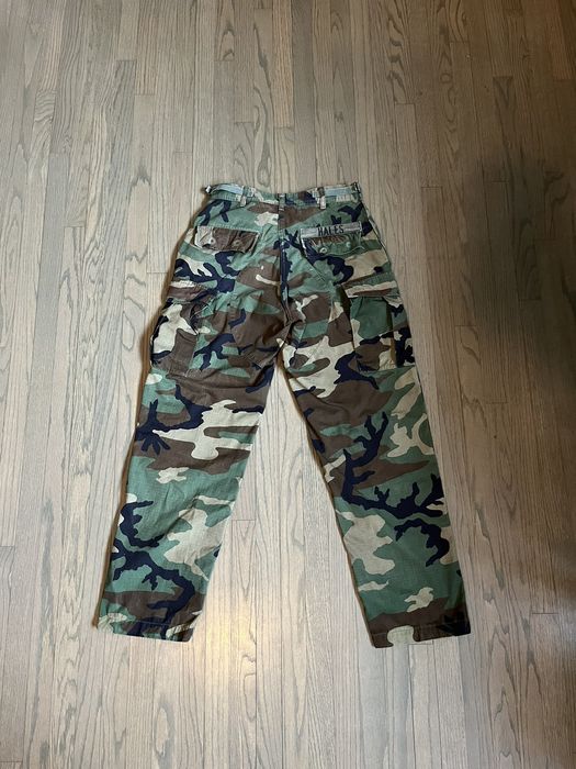 Vintage Vintage military surplus fatigue pants in camo | Grailed