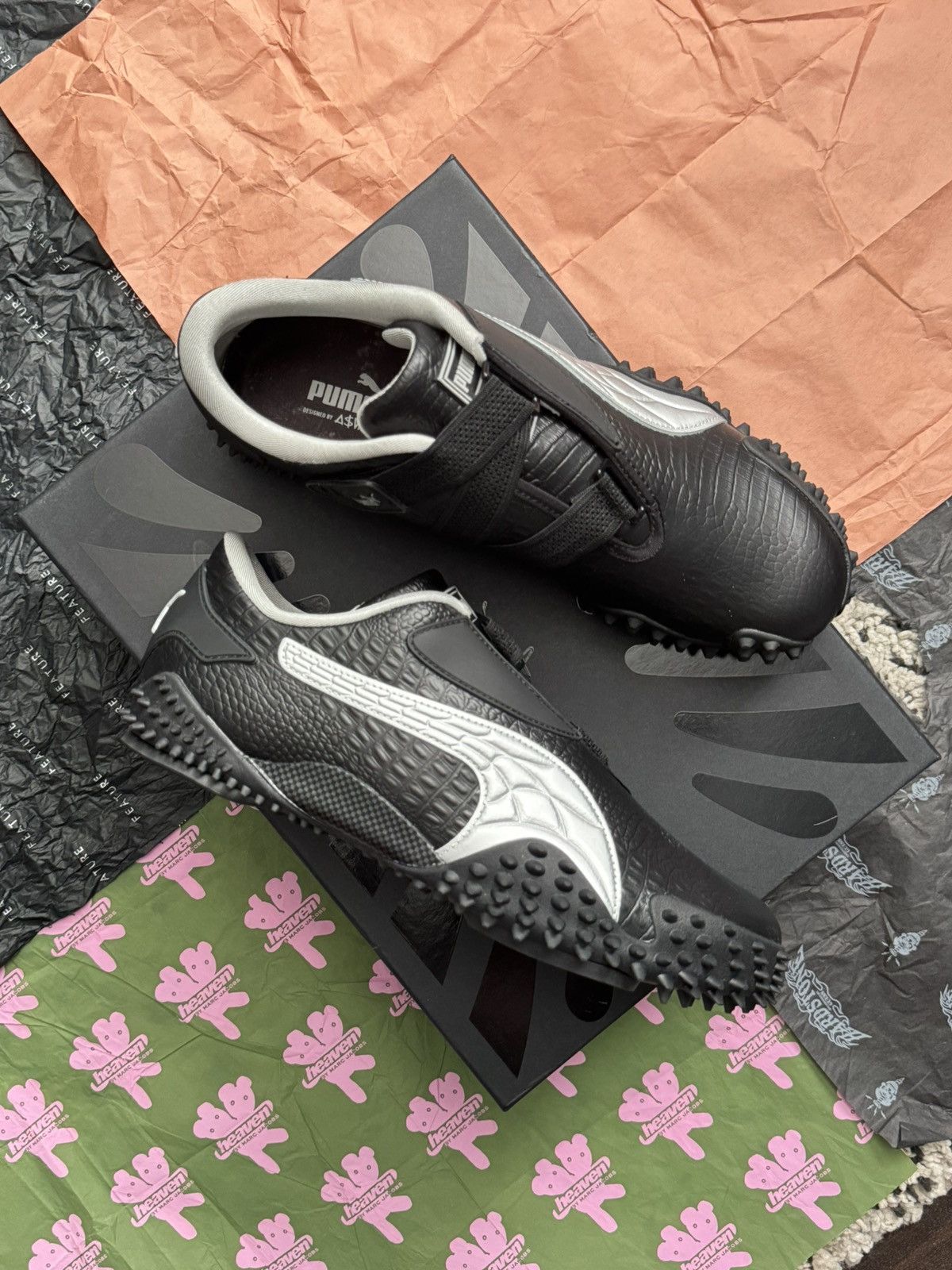 A$AP Rocky × Puma Puma A$AP Rocky x Mostro Black Croc Size US 10 / EU 43 - 1 Thumbnail