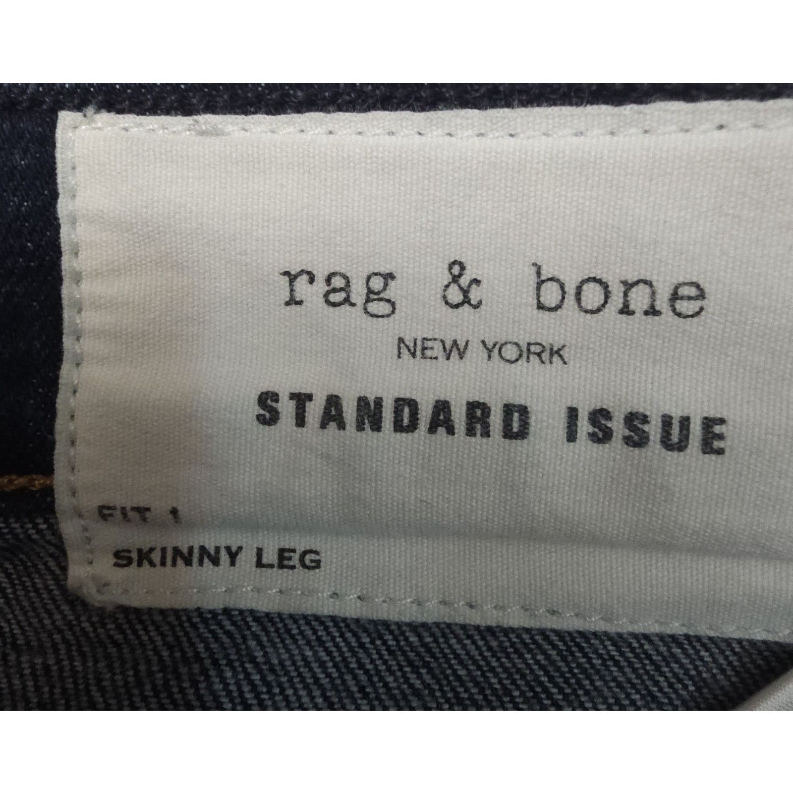 Rag & Bone Rag & Bone Jeans Fit1 Skinny Selvedge Denim Cotton 31(32×29) Size US 31 - 6 Thumbnail