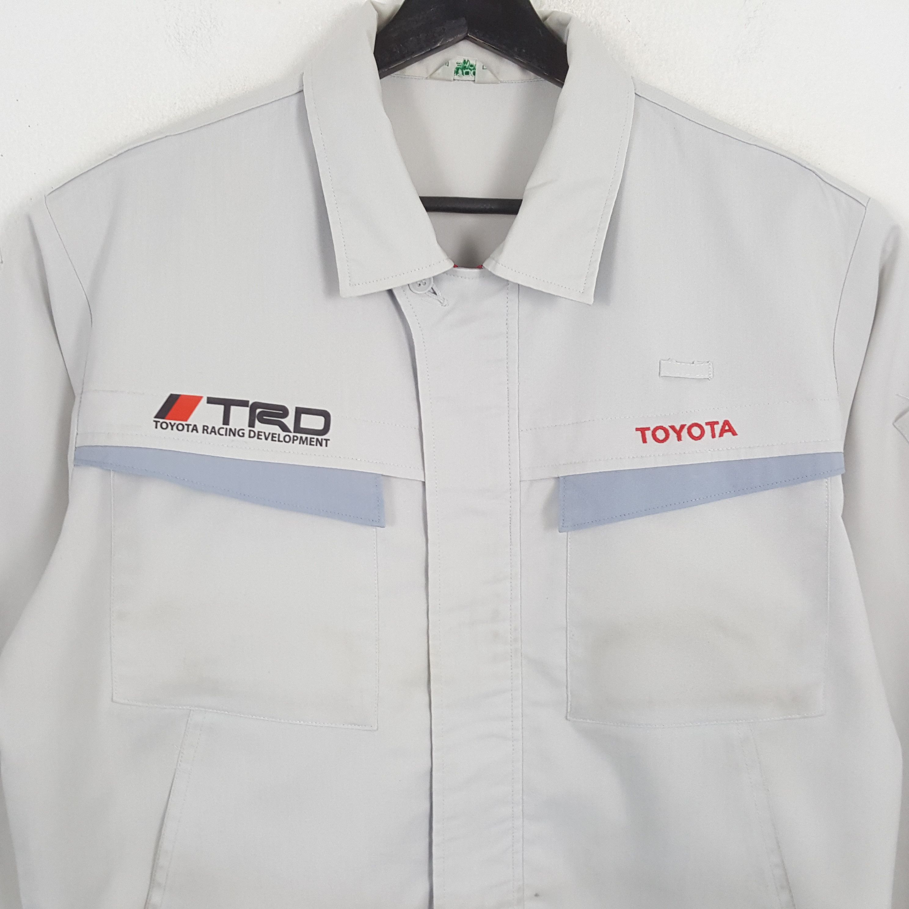 Japanese Brand × Vintage TRD TOYOTA RACING DEVELOPMENT Motorsports Custom Art Jacket Size US M / EU 48-50 / 2 - 4 Thumbnail