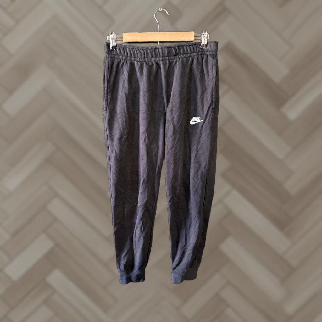 Nike Nike Sportswear Mens Black Jogger Sweatpants Drawstring Size M Comparable Regular Pants Mens Black Sweatpants Nike Sportswear Jogger Size M Size US 31 - 1 Thumbnail