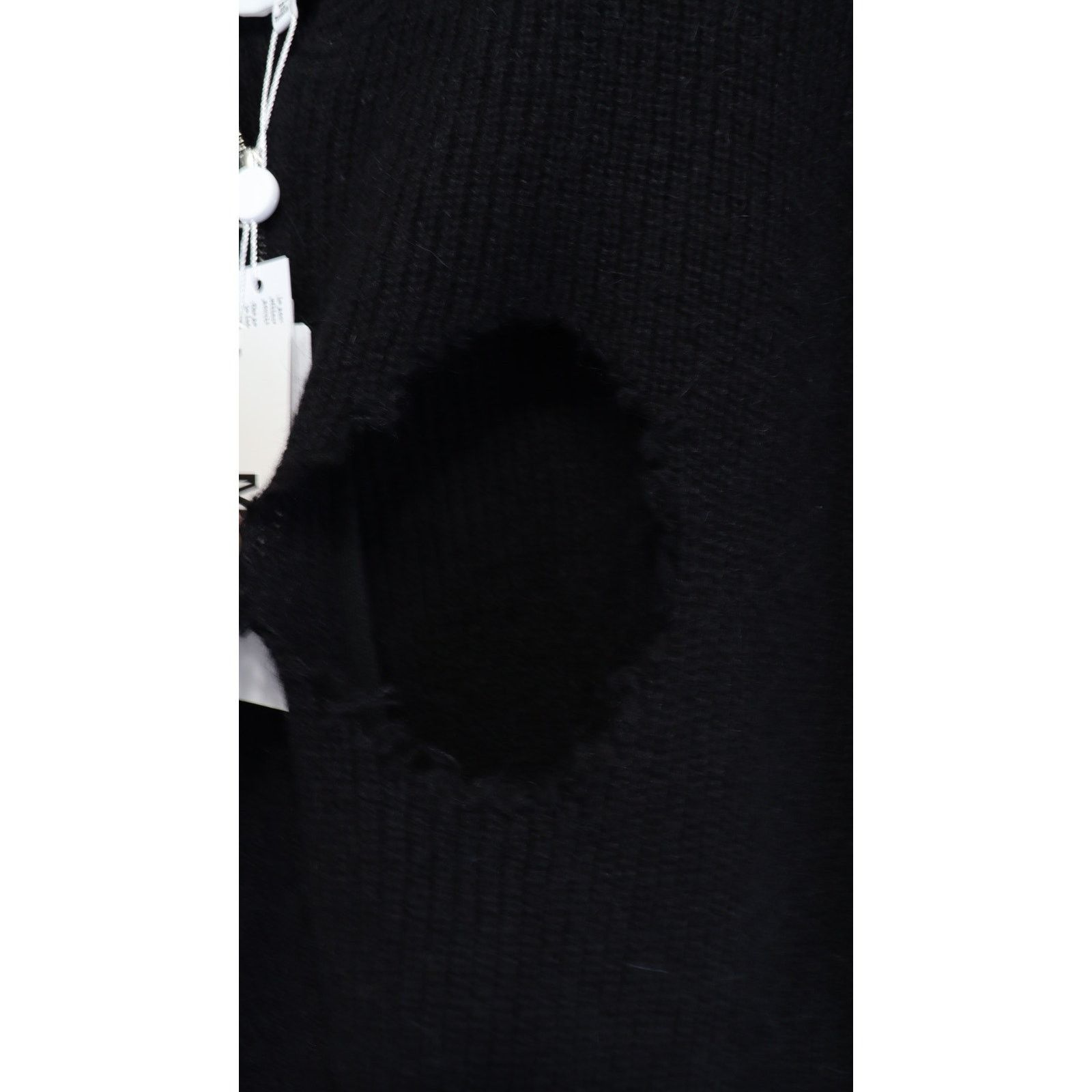 Maison Margiela o1rshd1 Cardigan Destroyed in Black Size US L / EU 52-54 / 3 - 7 Thumbnail