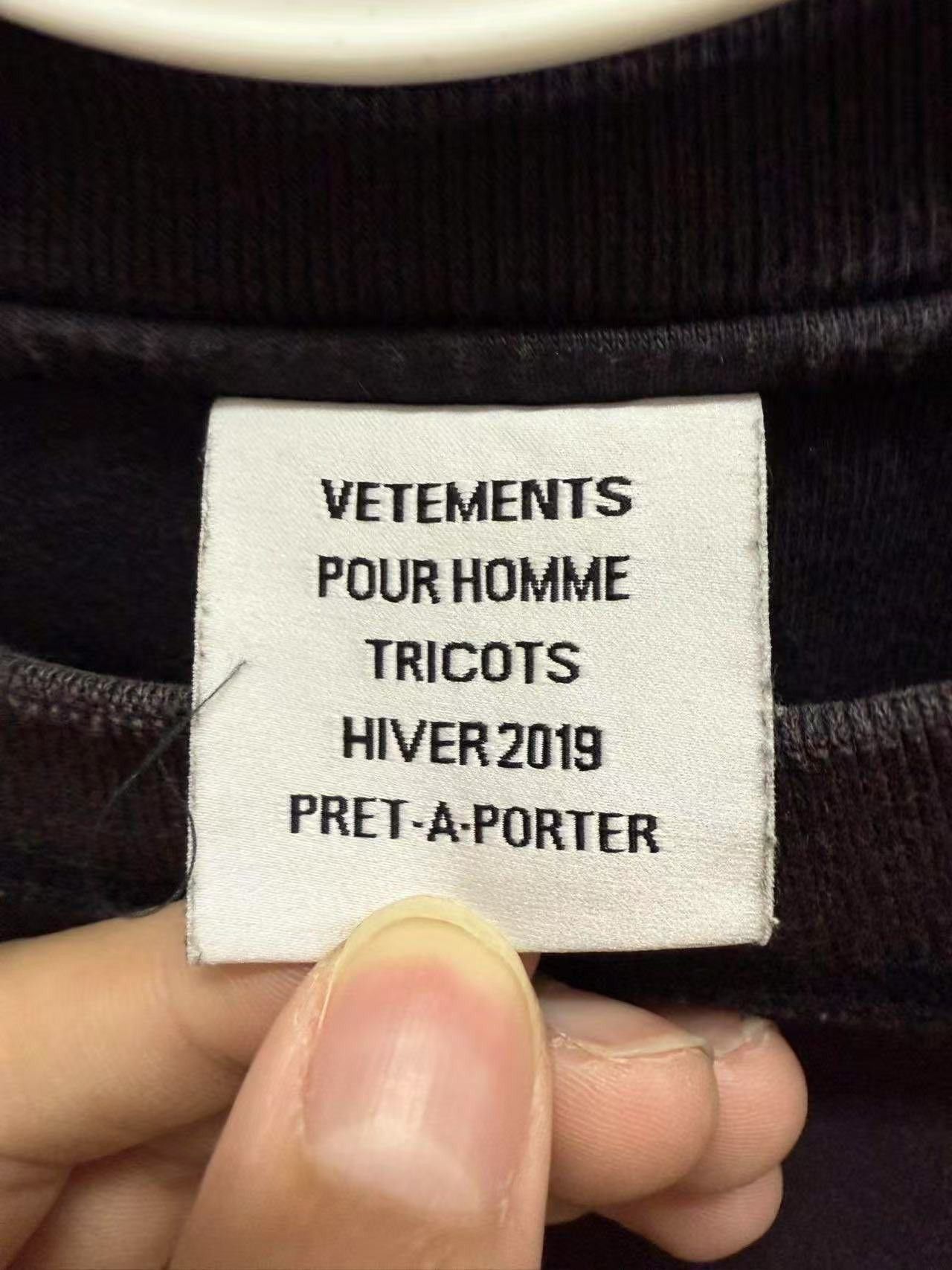 Vetements Vetements 18aw BFRND Size US M / EU 48-50 / 2 - 2 Thumbnail