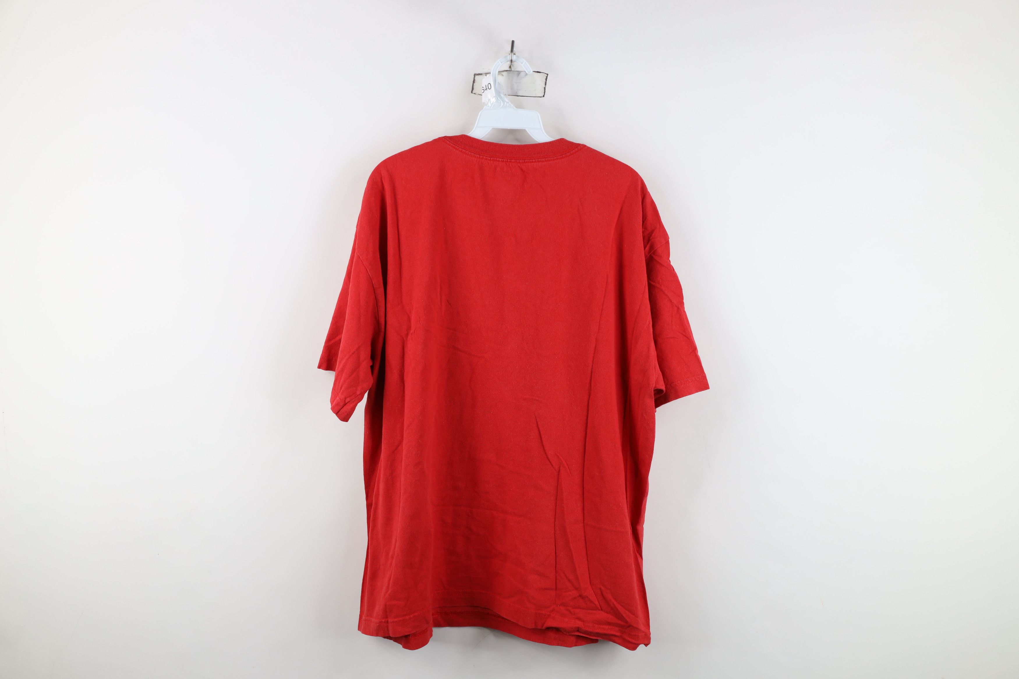 Vintage Vintage Y2K Ohio State University Short Sleeve T-Shirt Red Size US XL / EU 56 / 4 - 9 Thumbnail