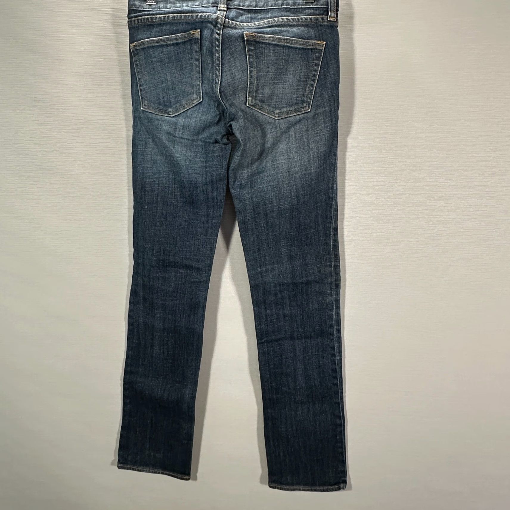 J.Crew J.CREW Matchstick Jeans Womens 25 Cotton Stretch Denim Skinny 5-Pocket Pockets Blue Medium Wash Modern Classic Pants Womens Size 42" / US 20 - 6 Thumbnail