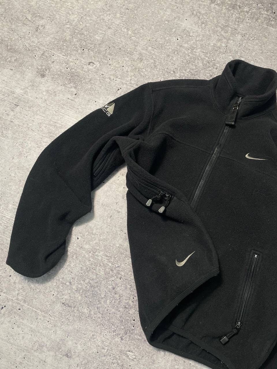 Nike ACG RARE Vintage Nike Acg Baggy Fleece Jacket Y2K Size US S / EU 44-46 / 1 - 4 Thumbnail