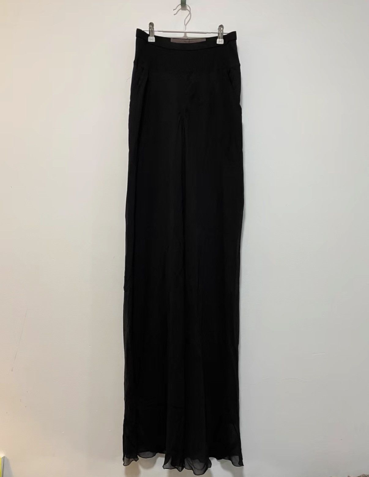 Rick Owens Rick Owens 13SS ISLAND Sheer Extra Long Pants Size US 38 / EU 54 - 1 Thumbnail
