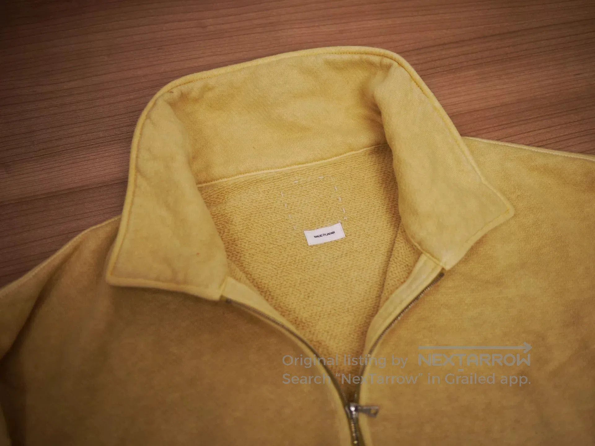Visvim visvim jumbo zip sweat in yellow. Size US XL / EU 56 / 4 - 4 Thumbnail