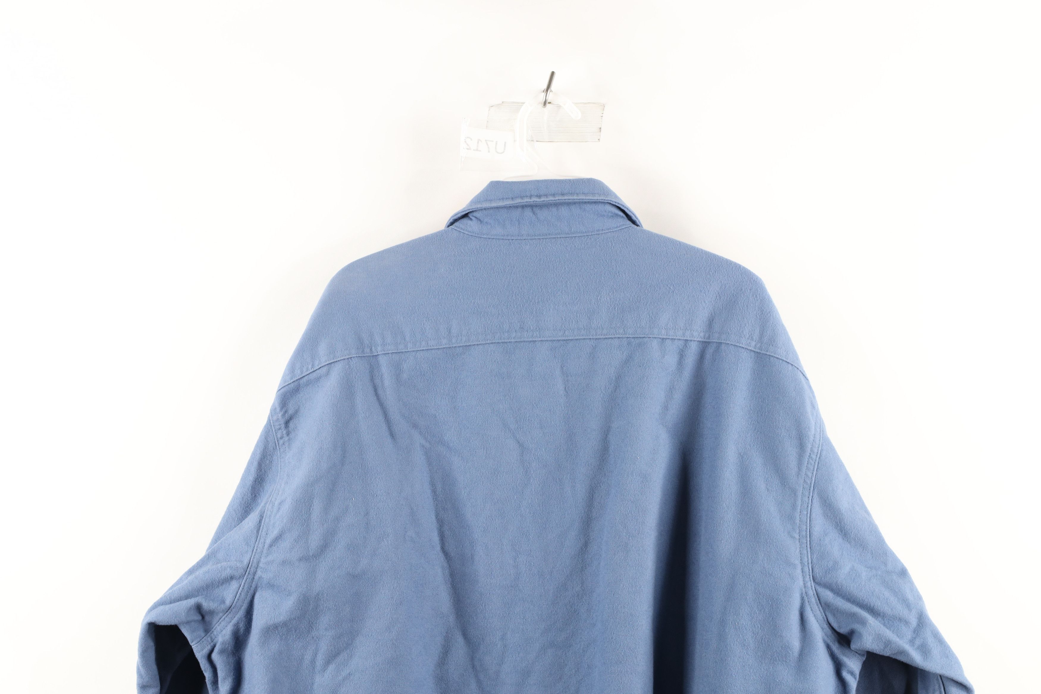FiveBrother × Vintage Vintage 90s Five Brother Heavyweight Cloth Button Shirt Size US XXL / EU 58 / 5 - 10 Thumbnail