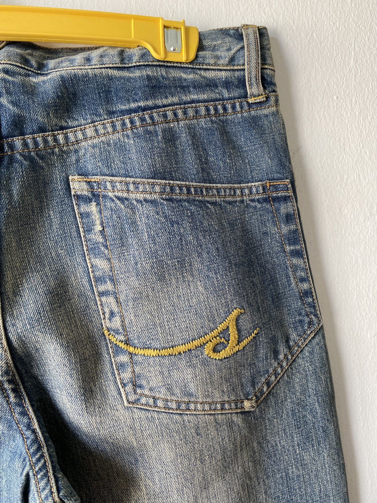Japanese Brand Japanese Brand Sembl Japan Flare Distressed Denim Size US 31 - 16 Thumbnail