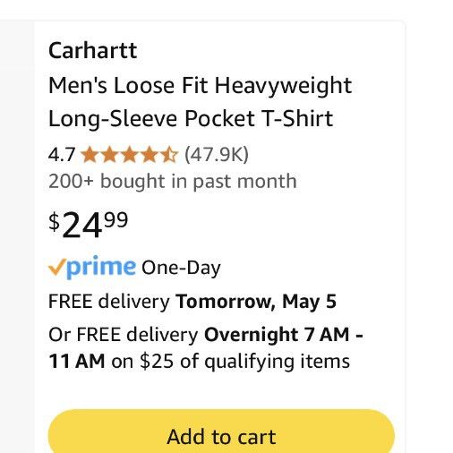 Carhartt Carhartt Loose Fit Long-Sleeve Pocket Shirt XXL Size US XXL / EU 58 / 5 - 3 Thumbnail