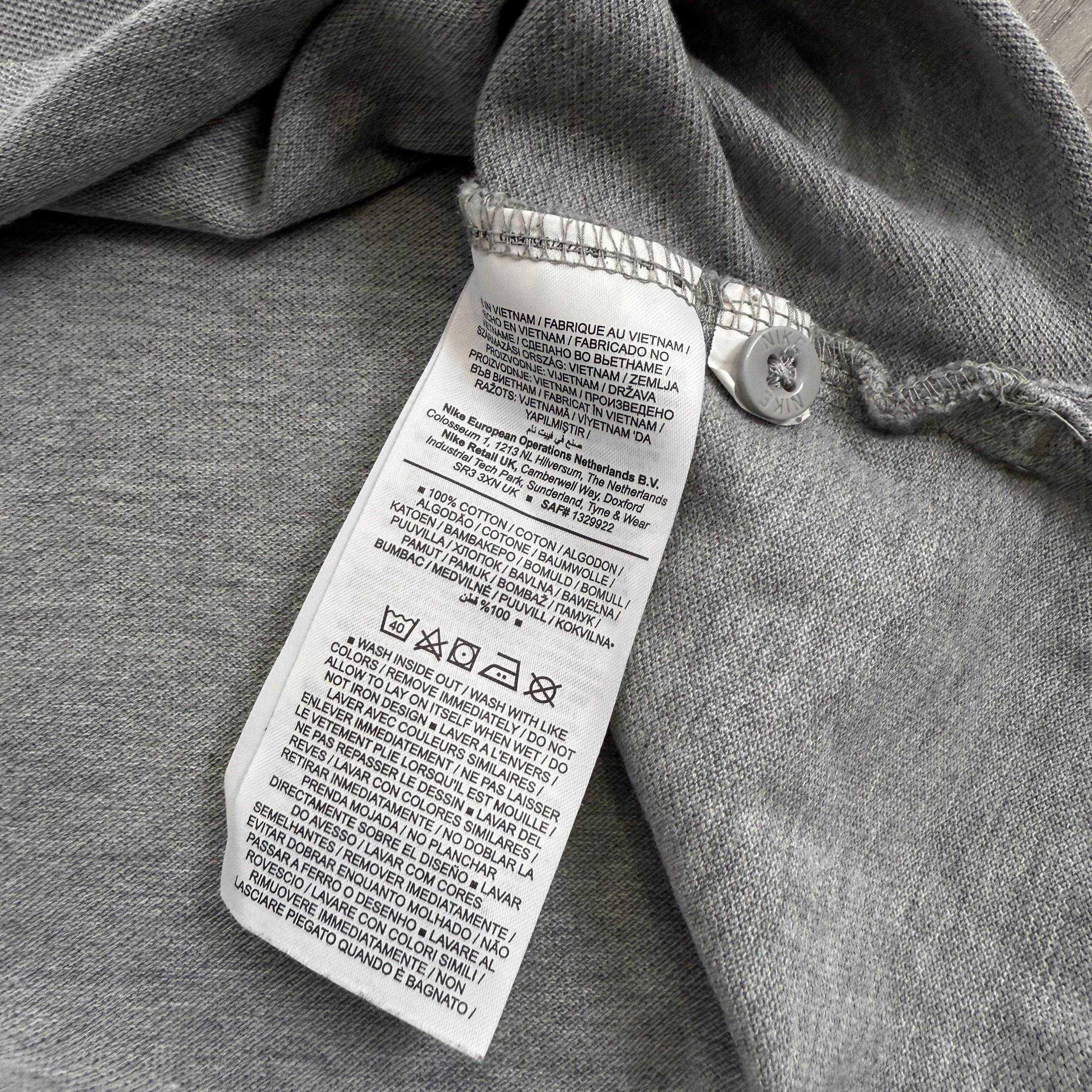Nike Nike NSW Grey Polo Tee Shirt L Size US L / EU 52-54 / 3 - 8 Thumbnail