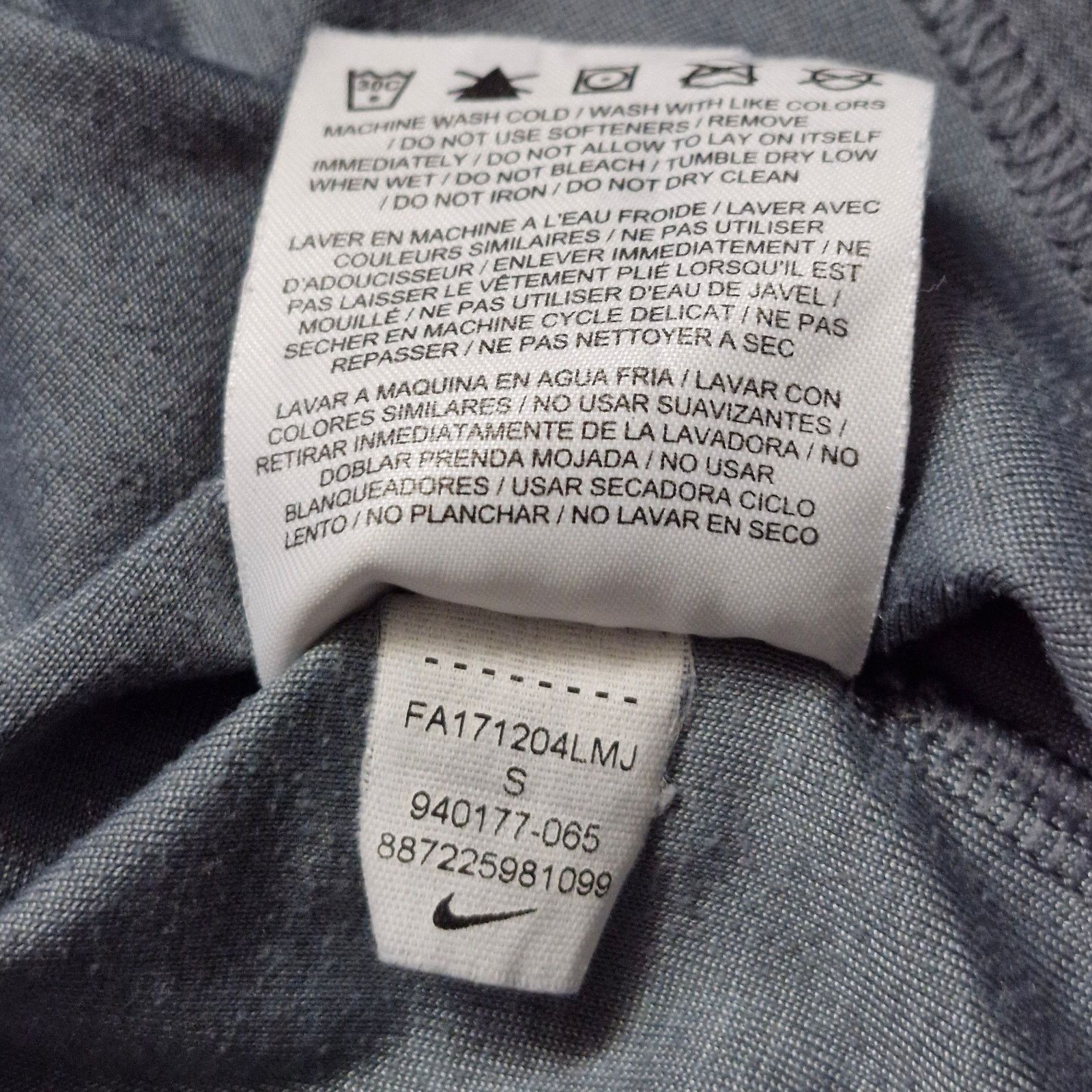 Nike Nike Dri‑Fit Pullover Sweater Men’s S Gray Training Top Size US S / EU 44-46 / 1 - 4 Thumbnail