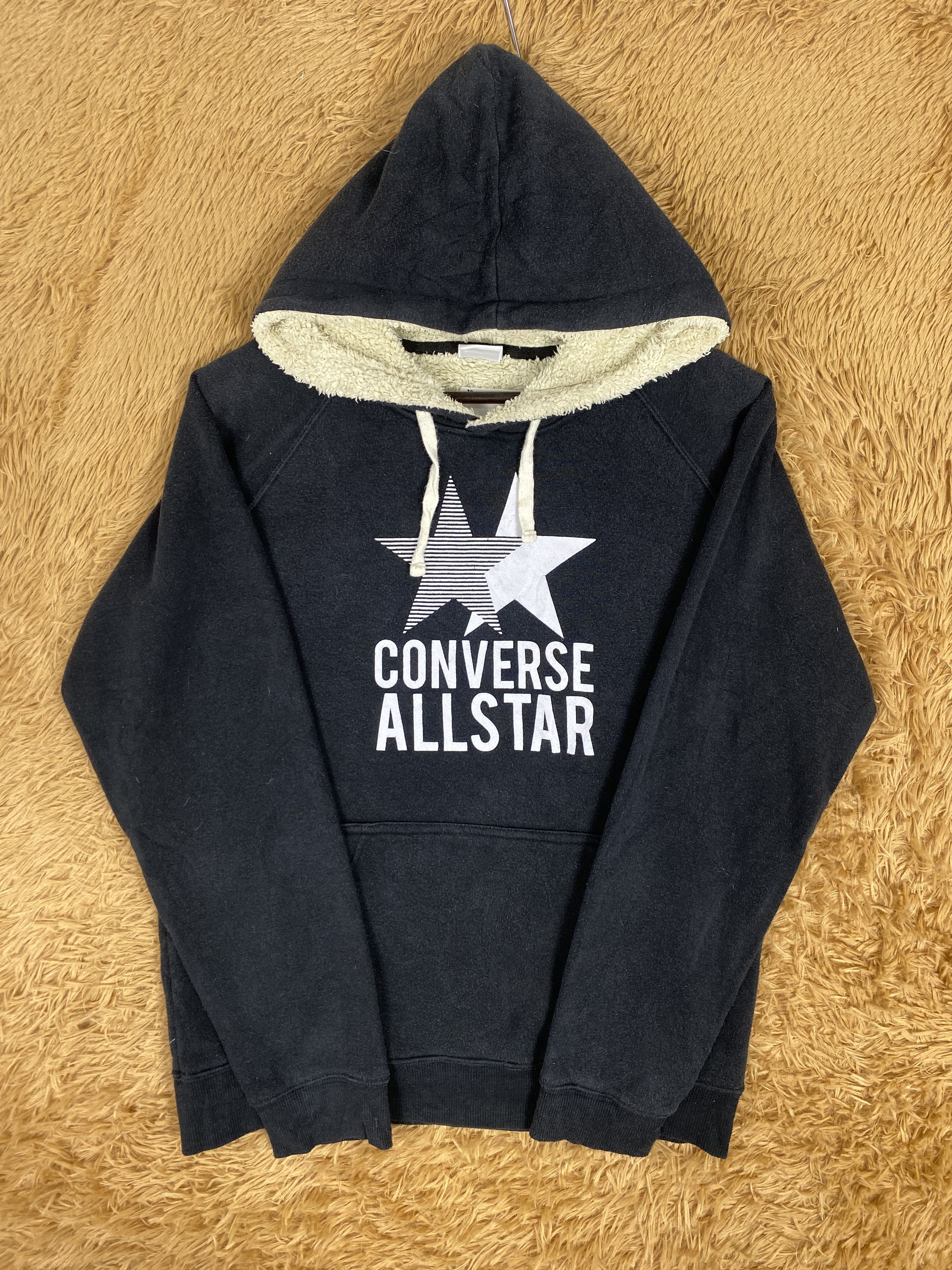 Converse Vintage Converse Big Logo Fleece Lining Hoodies PS0171 Size US L / EU 52-54 / 3 - 3 Thumbnail