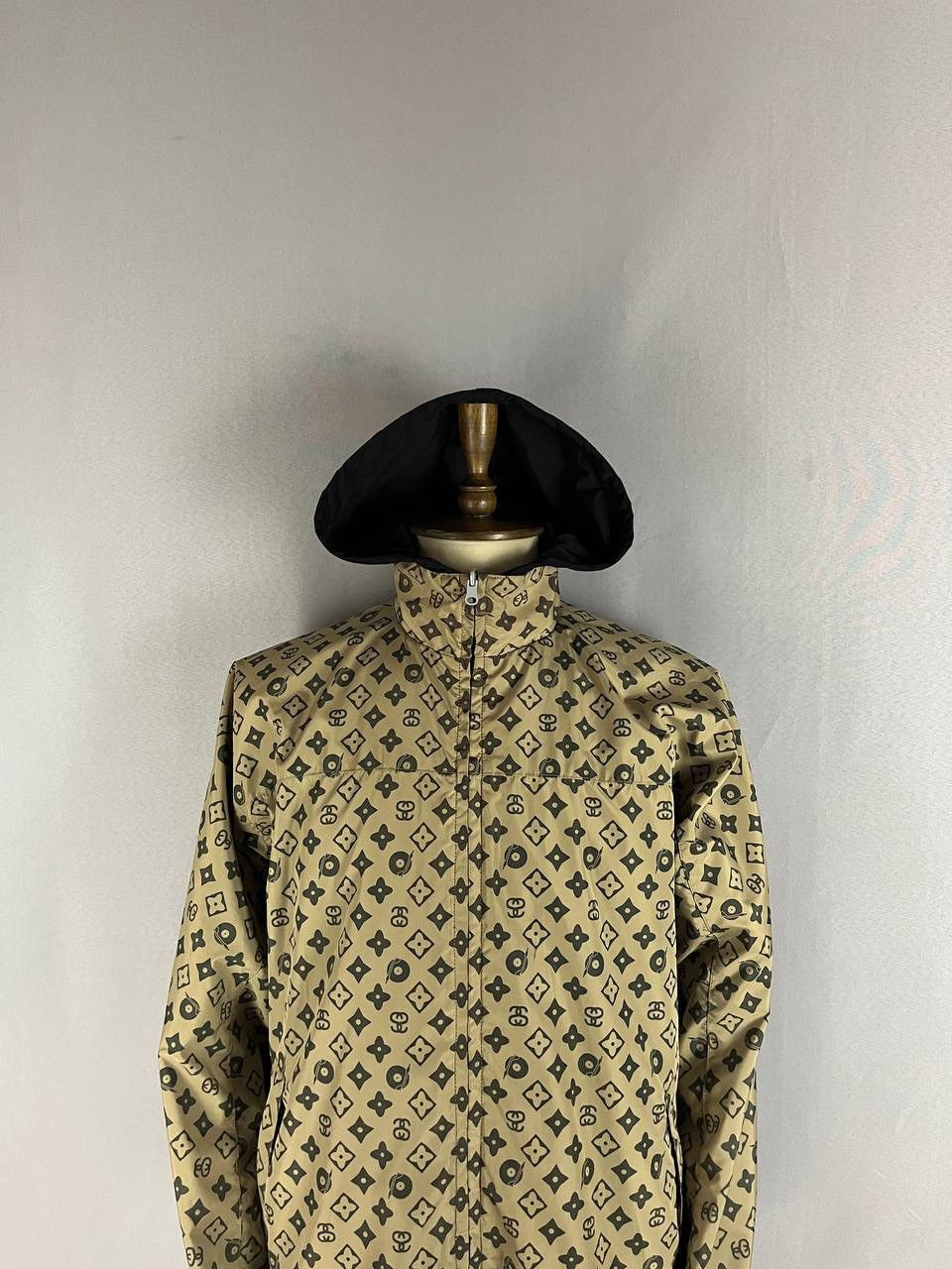 Stussy Stussy Monogram Reversible Jacket Vintage Rare Size US M / EU 48-50 / 2 - 5 Thumbnail