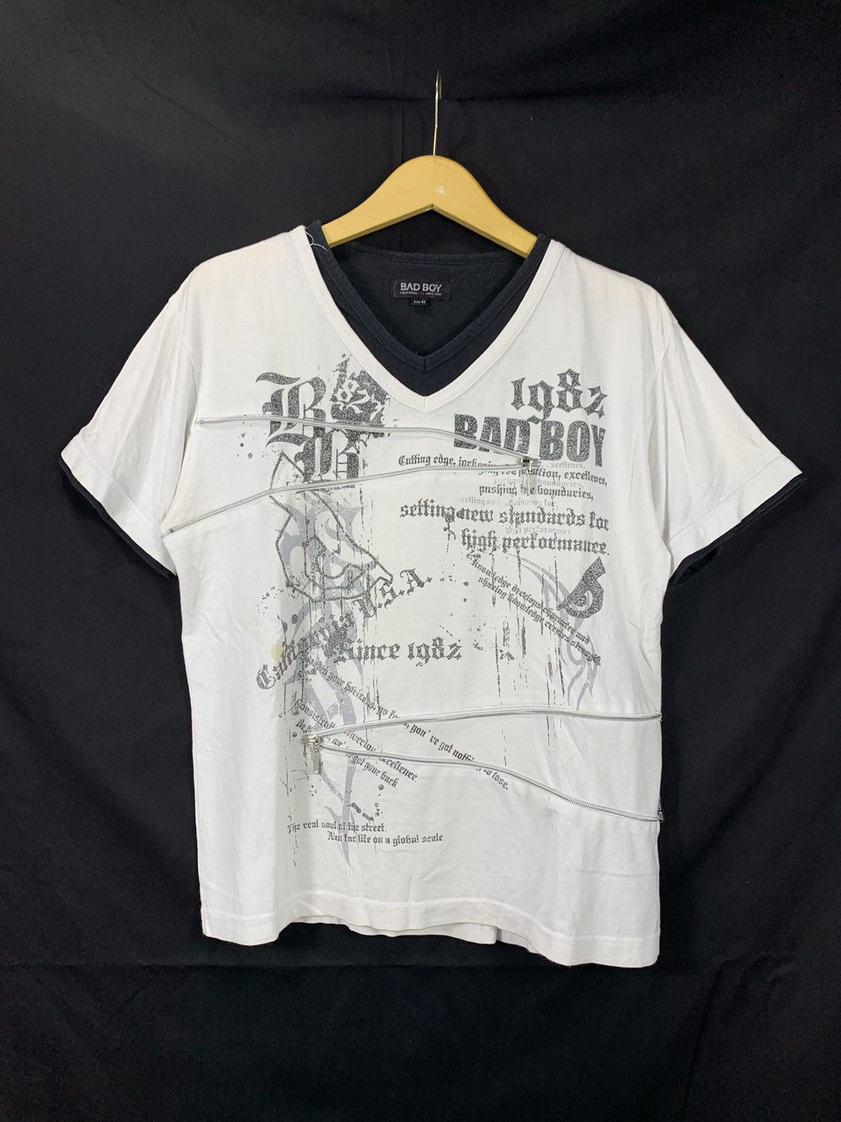 If Six Was Nine × Japanese Brand × Le Grande Bleu (L.G.B.) Crazy Gothic punk Japanese Bad boy Poem ziper ifsixwasnie Size US M / EU 48-50 / 2 - 1 Thumbnail