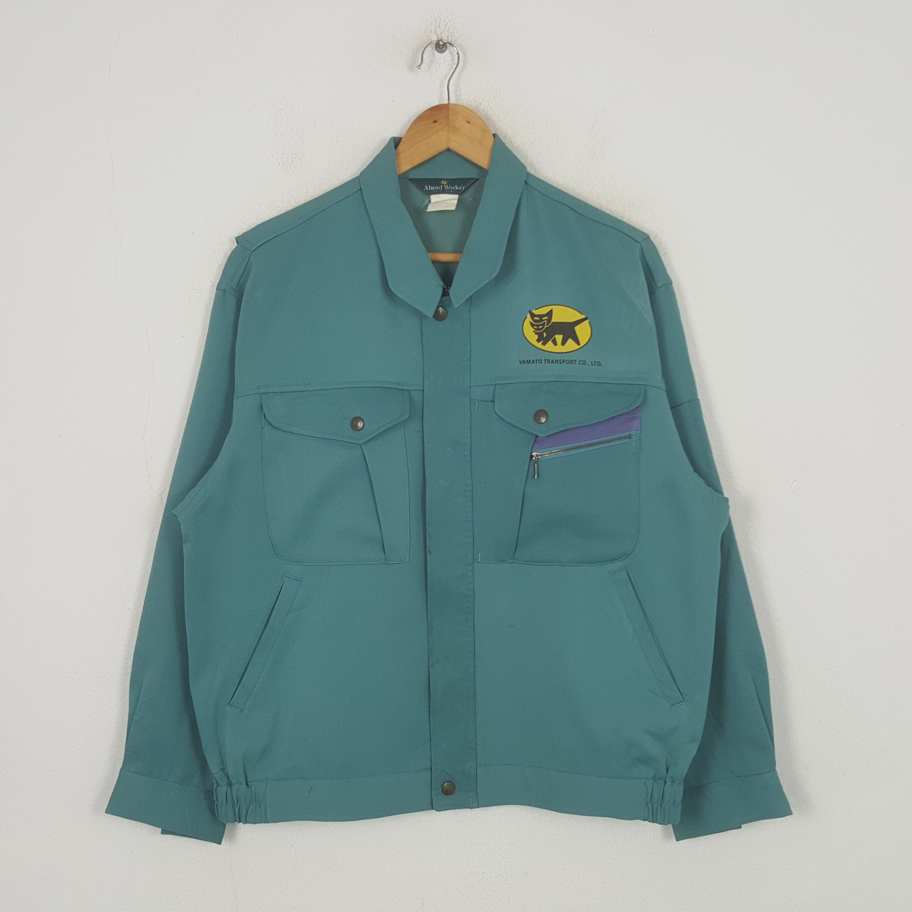 Other Vintage Yamato Transport Japanese Uniform Jacket RR28 Size US L / EU 52-54 / 3 - 3 Thumbnail