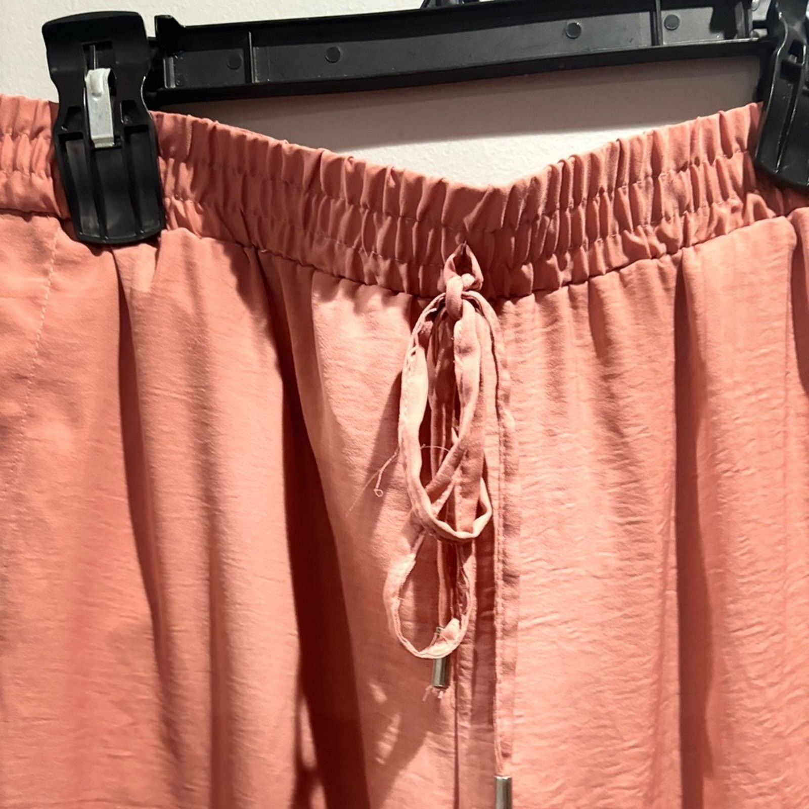 New Look NEW LOOK Blush Buttery Soft Dress Drawstring Jogger Pants Size 29" - 4 Thumbnail