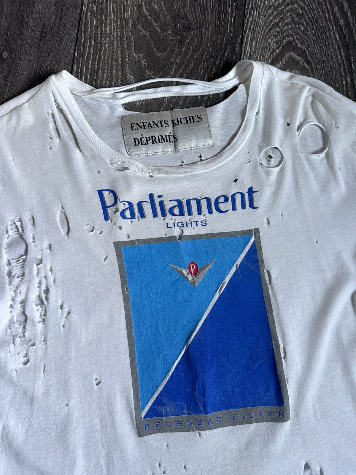 Enfants Riches Deprimes enfants riches deprimes og 2012 parliament logo tshirt Size US M / EU 48-50 / 2 - 2 Thumbnail