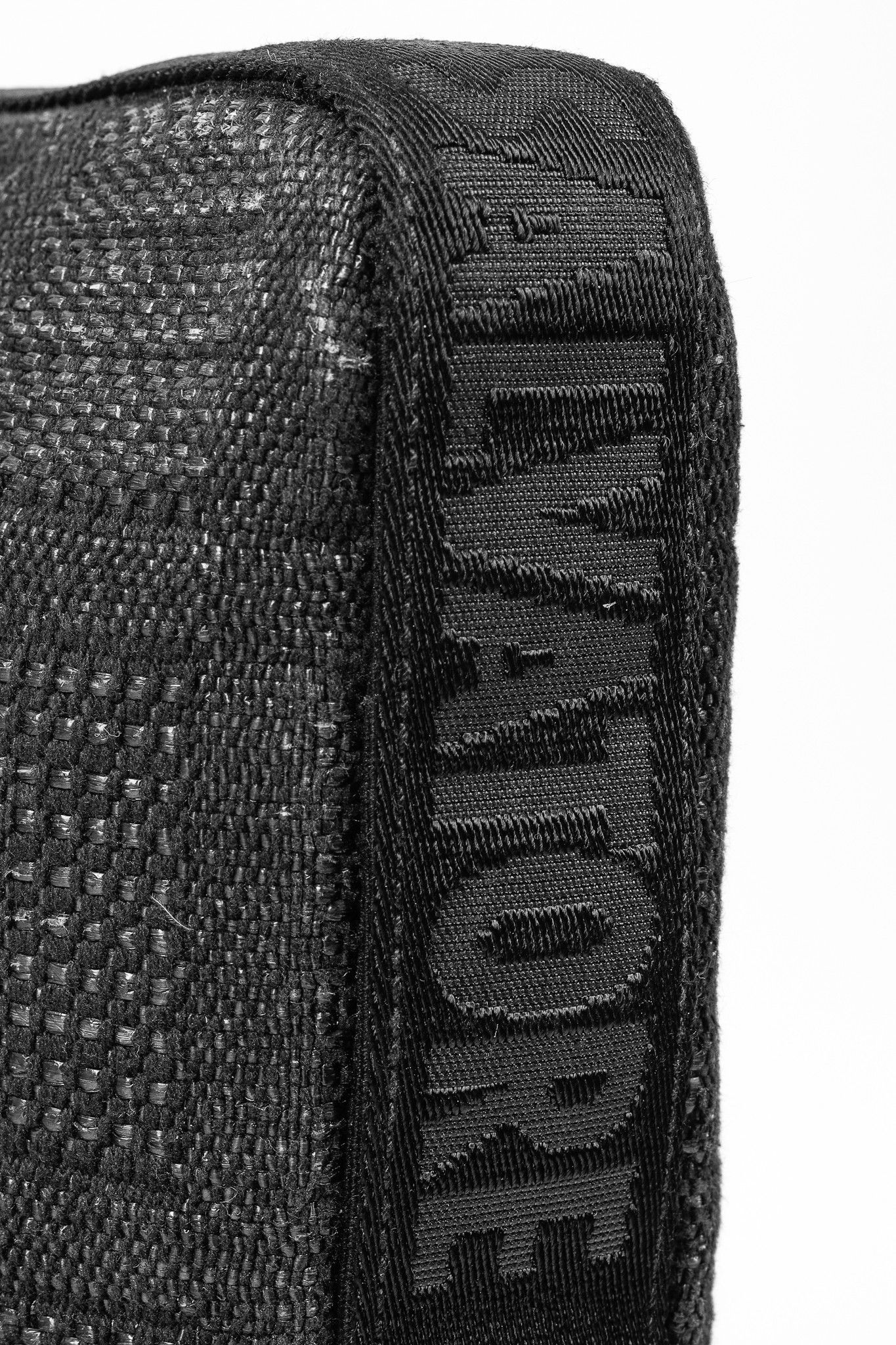 Salvatore Ferragamo Salvatore Ferragamo Black Patterned-Jacquard Zippered Tote Size ONE SIZE - 6 Thumbnail