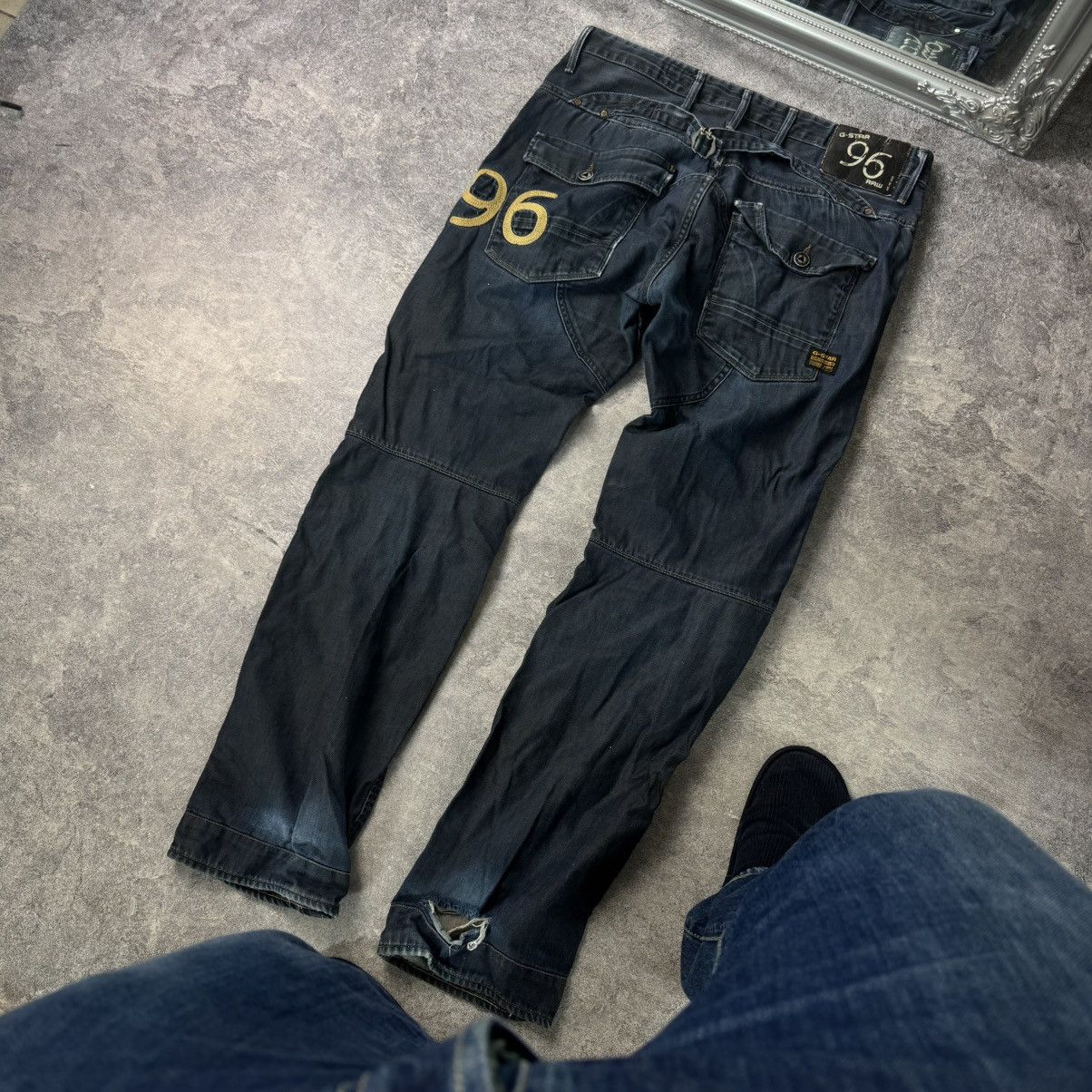 G-Star G-Star Raw 96 Elwood Heritage Denim Jeans Vintage 90s Size US 36 / EU 52 - 1 Thumbnail
