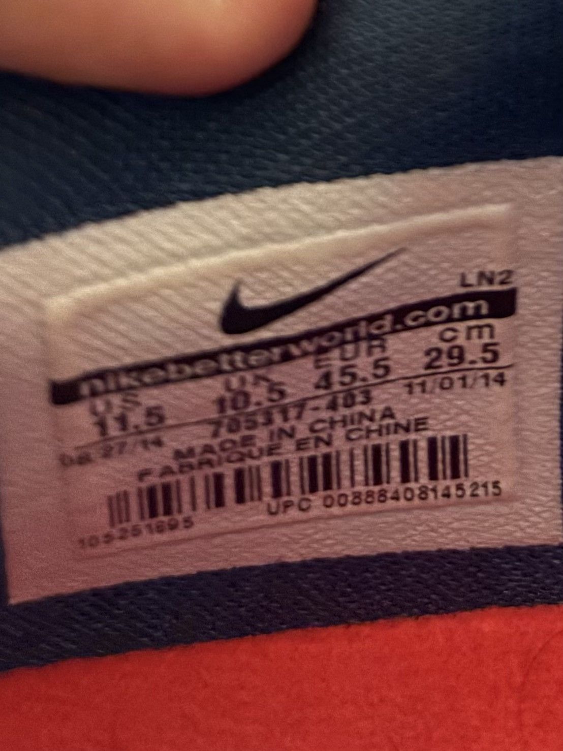 Nike Kobe X 5AM Flight Size US 11.5 / EU 44-45 - 6 Thumbnail
