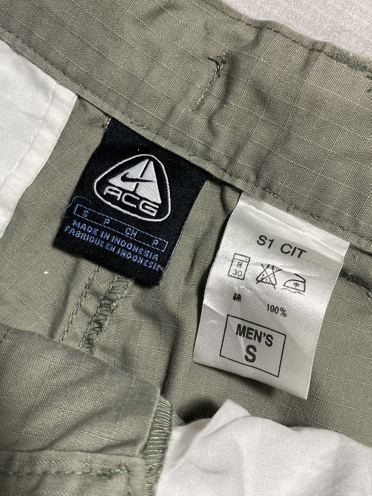 Nike ACG × Vintage Vintage Nike ACG Tactical Cargo Ripstop Size US 29 - 8 Thumbnail