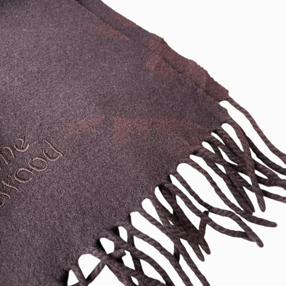 Designer × Vintage × Vivienne Westwood Vivienne Westwood Accessories 100% Wool Designer Muffler Size ONE SIZE - 6 Thumbnail